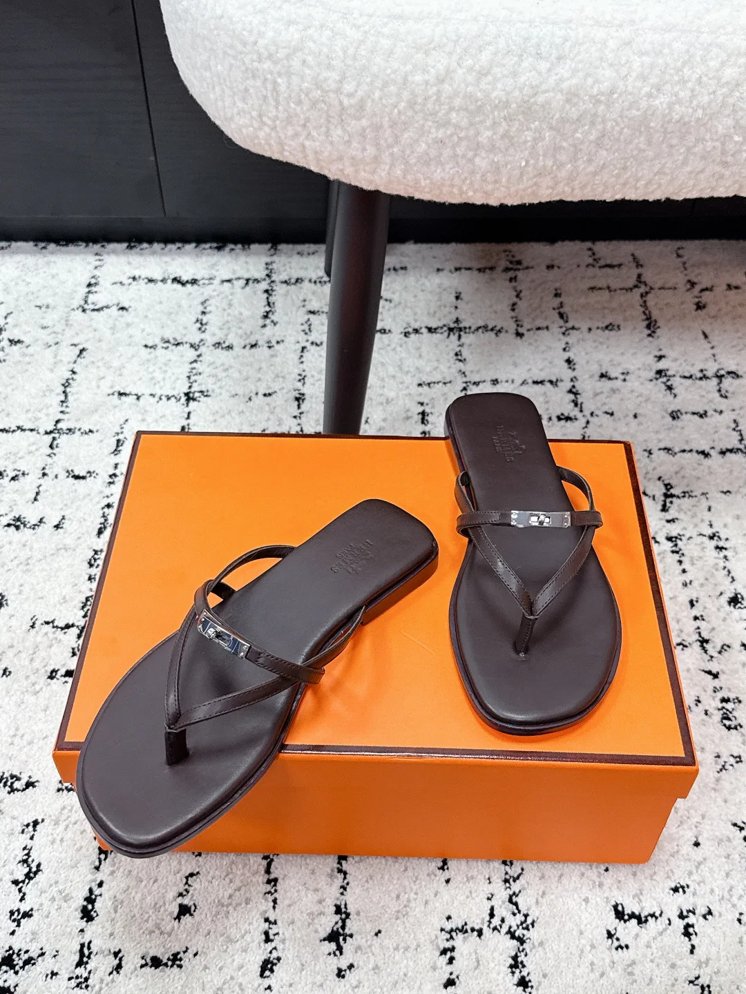 Шлепанцы Женские Hermes 11237980
