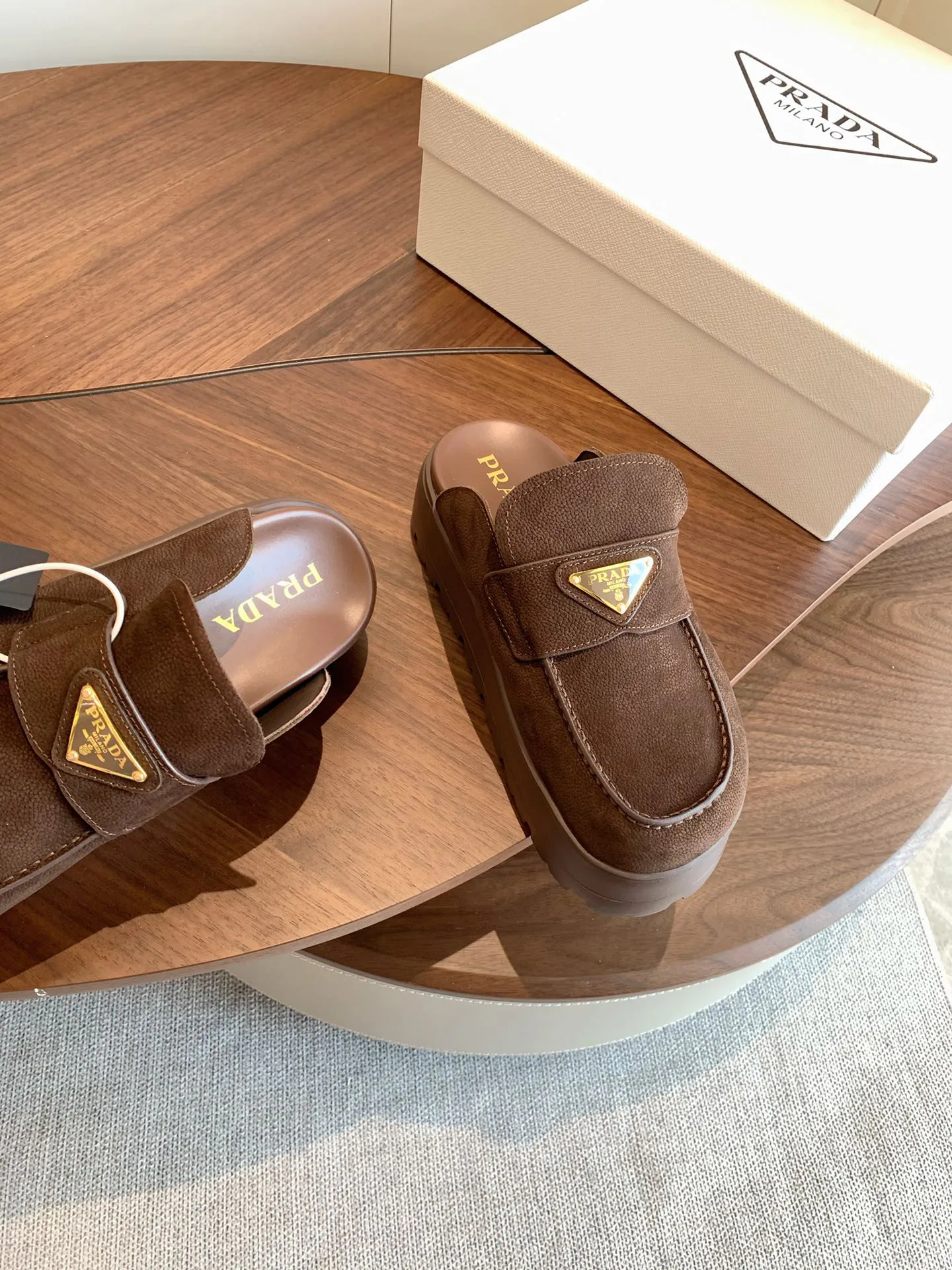 Мюли И Сабо Женские Prada 18143054