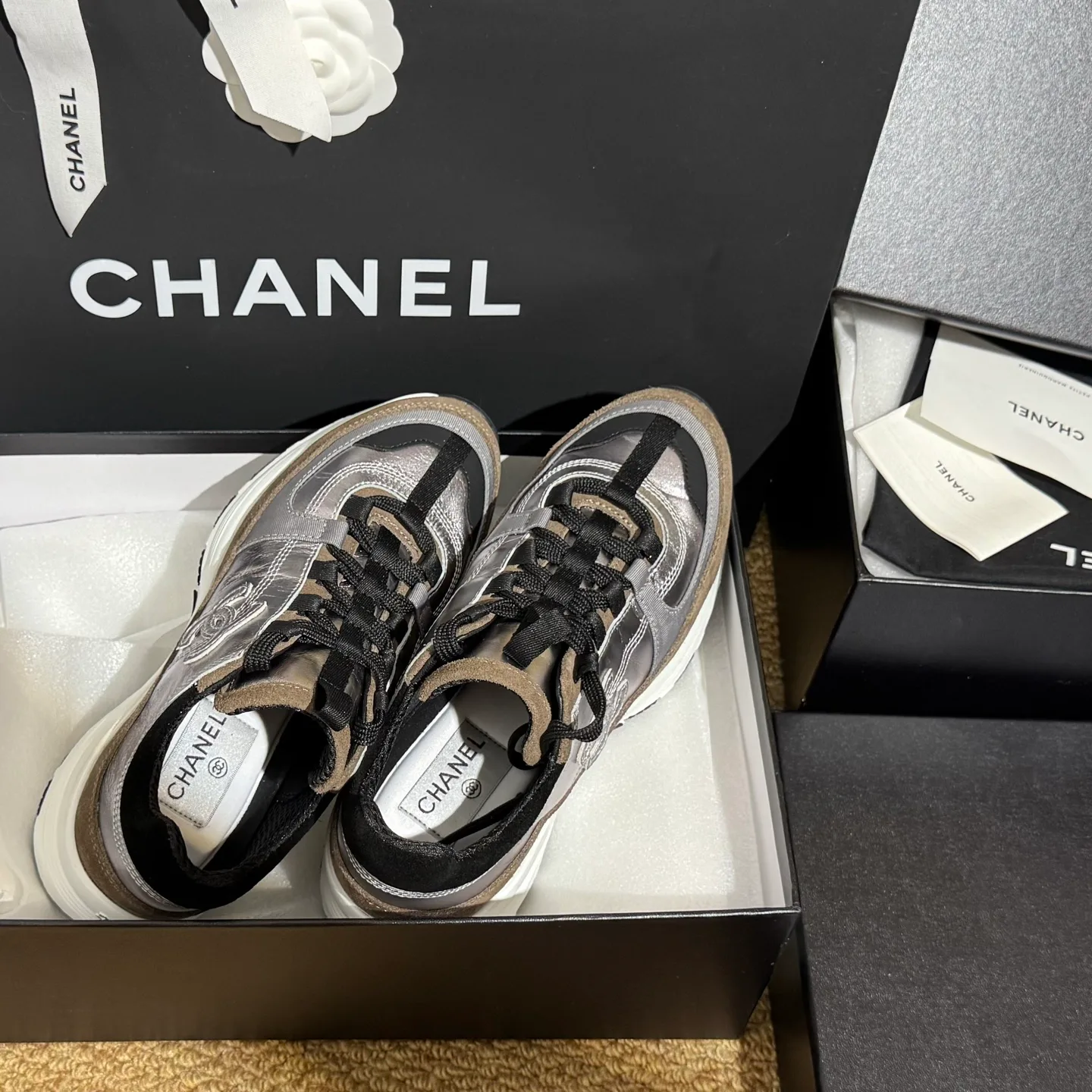 Кроссовки Женские Chanel 1769829