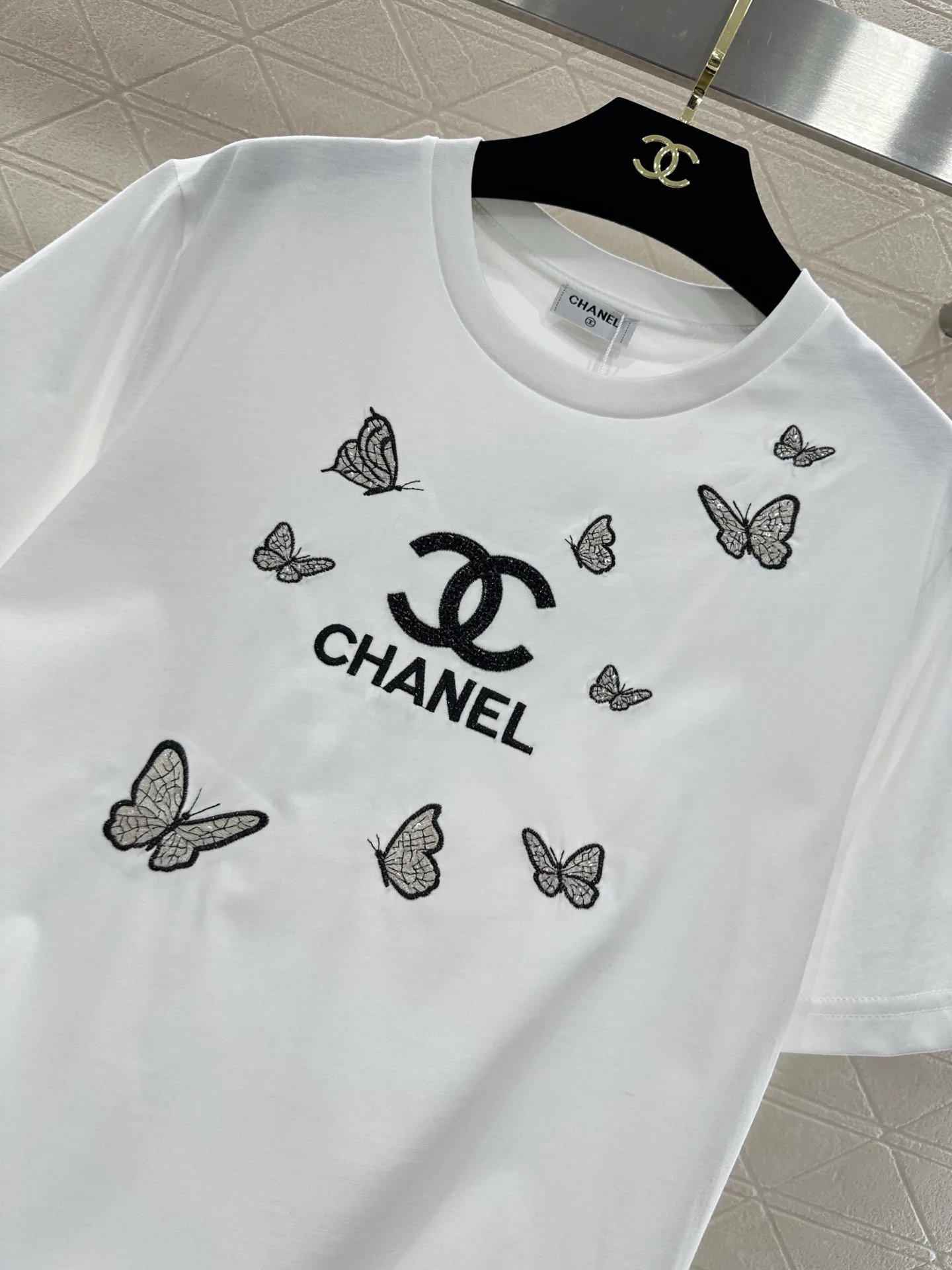 Футболки Женские Chanel 1273503