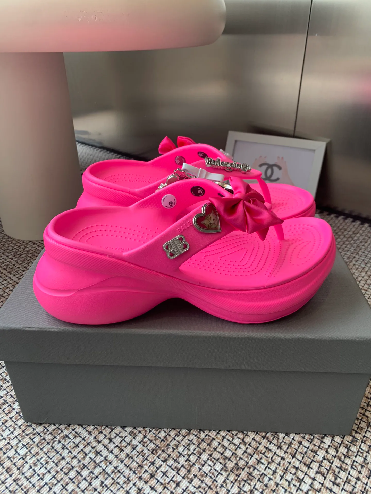 Шлепанцы Женские Balenciaga 491856