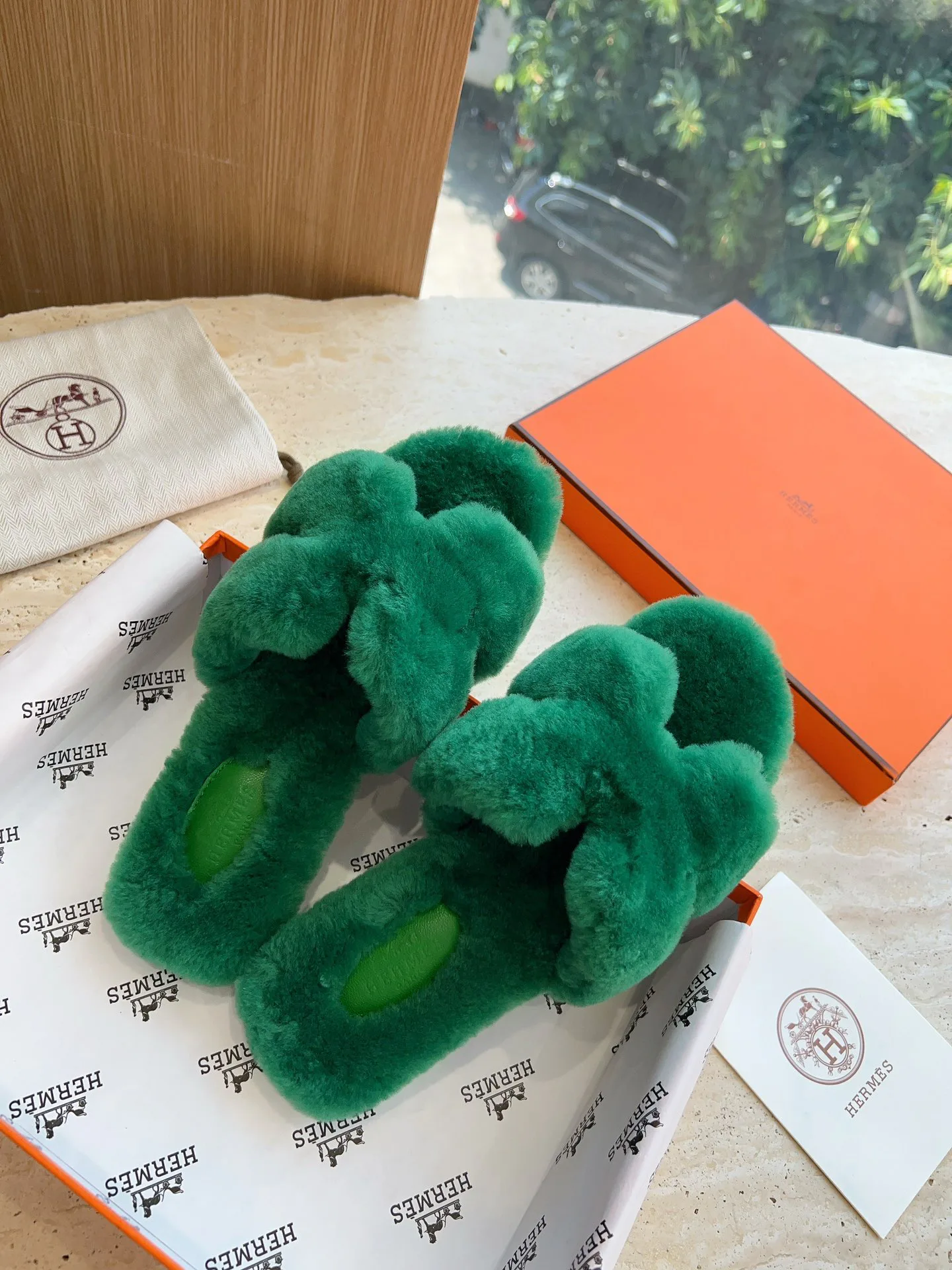 Тапочки Женские Hermes 18053325