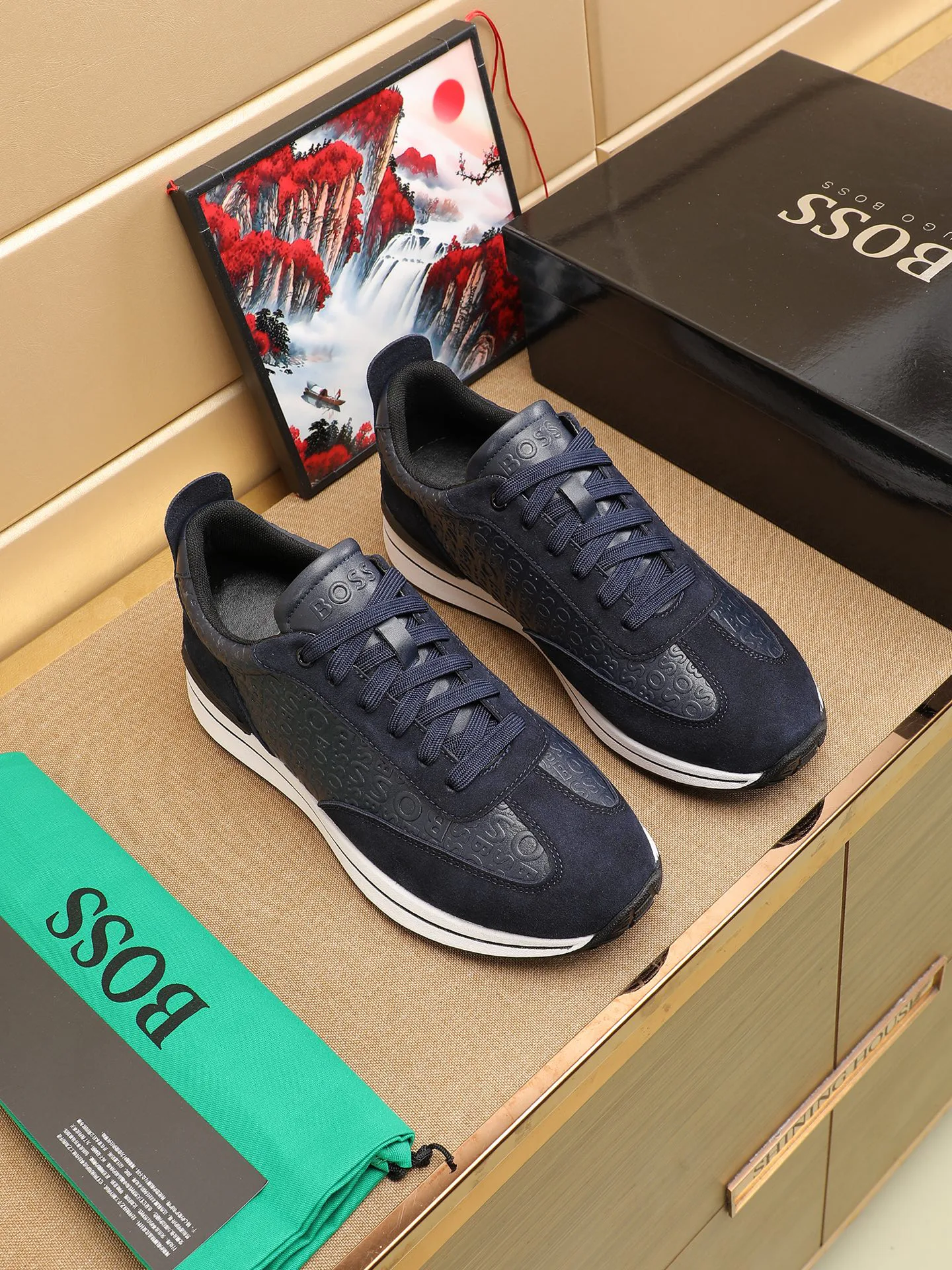 Кроссовки Мужские Hugo Boss 366827