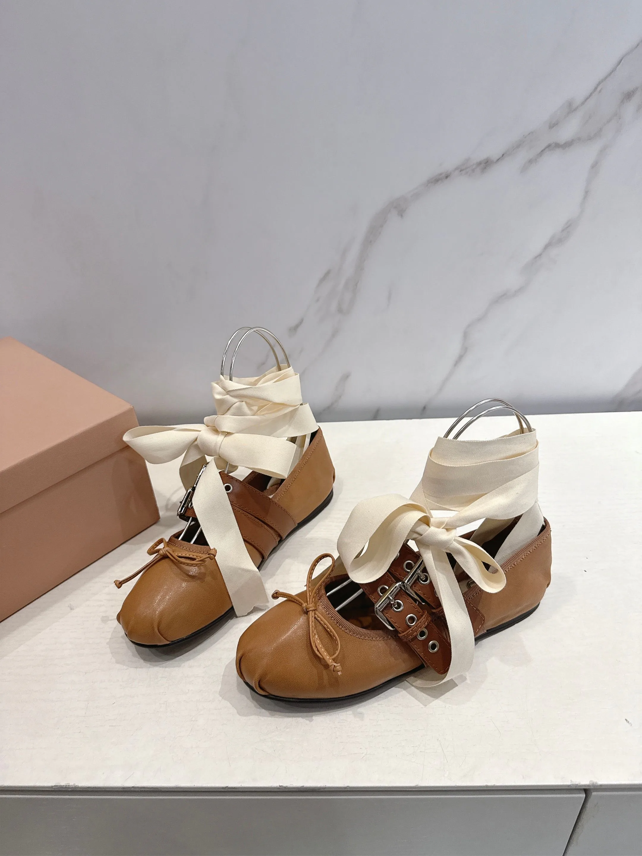 Балетки Женские Miu Miu 12847582