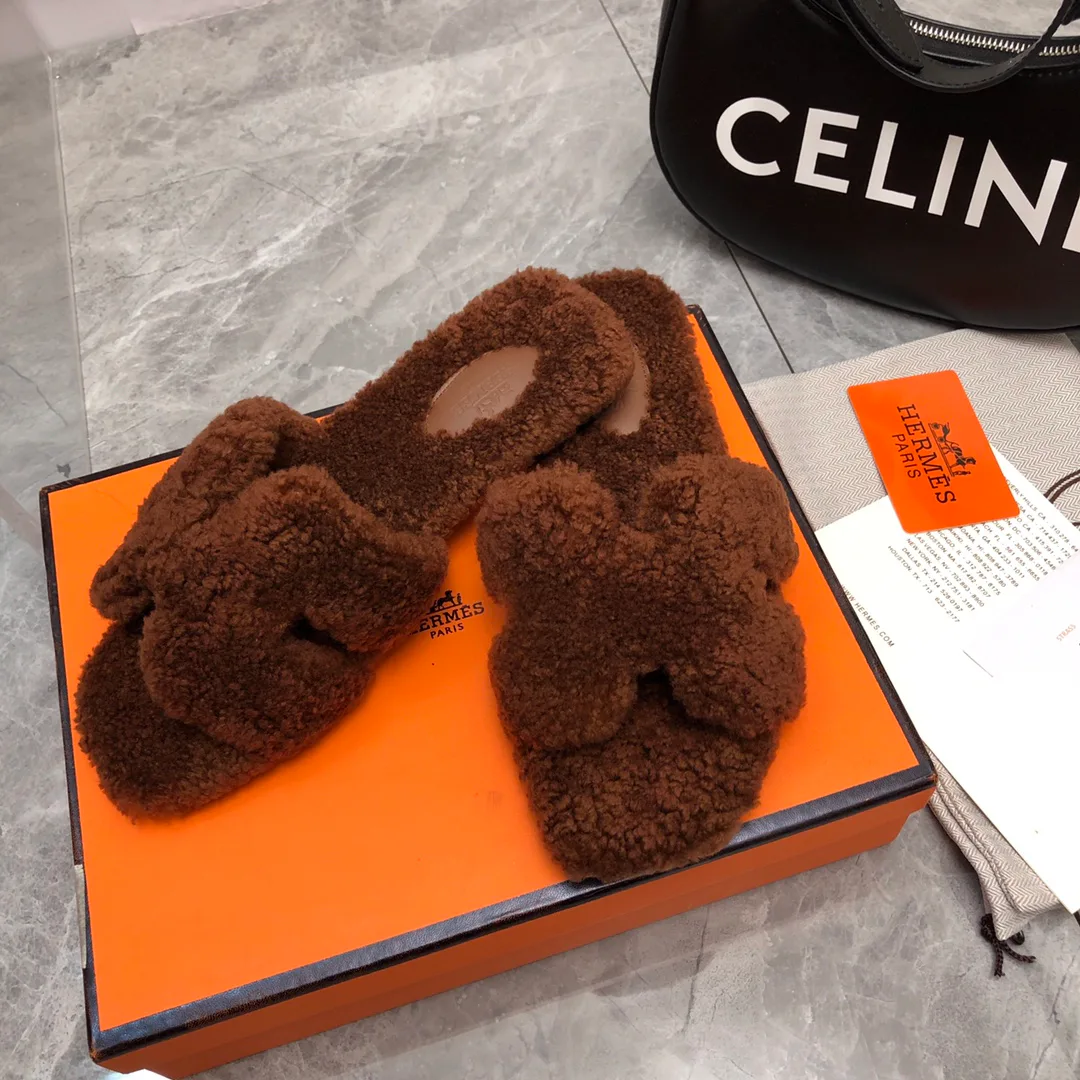 Тапочки Женские Hermes 65392