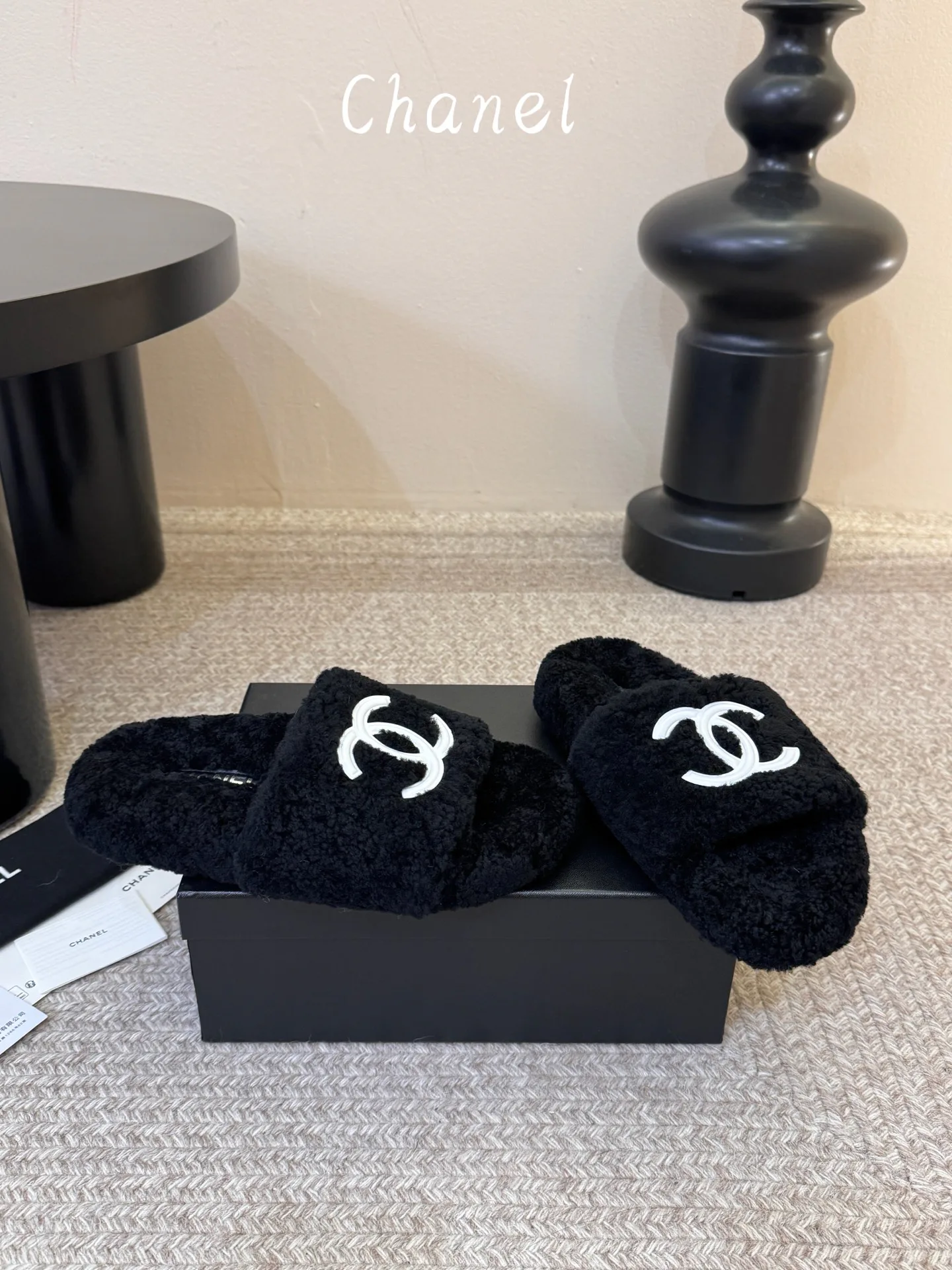 Тапочки Женские Chanel 17935007
