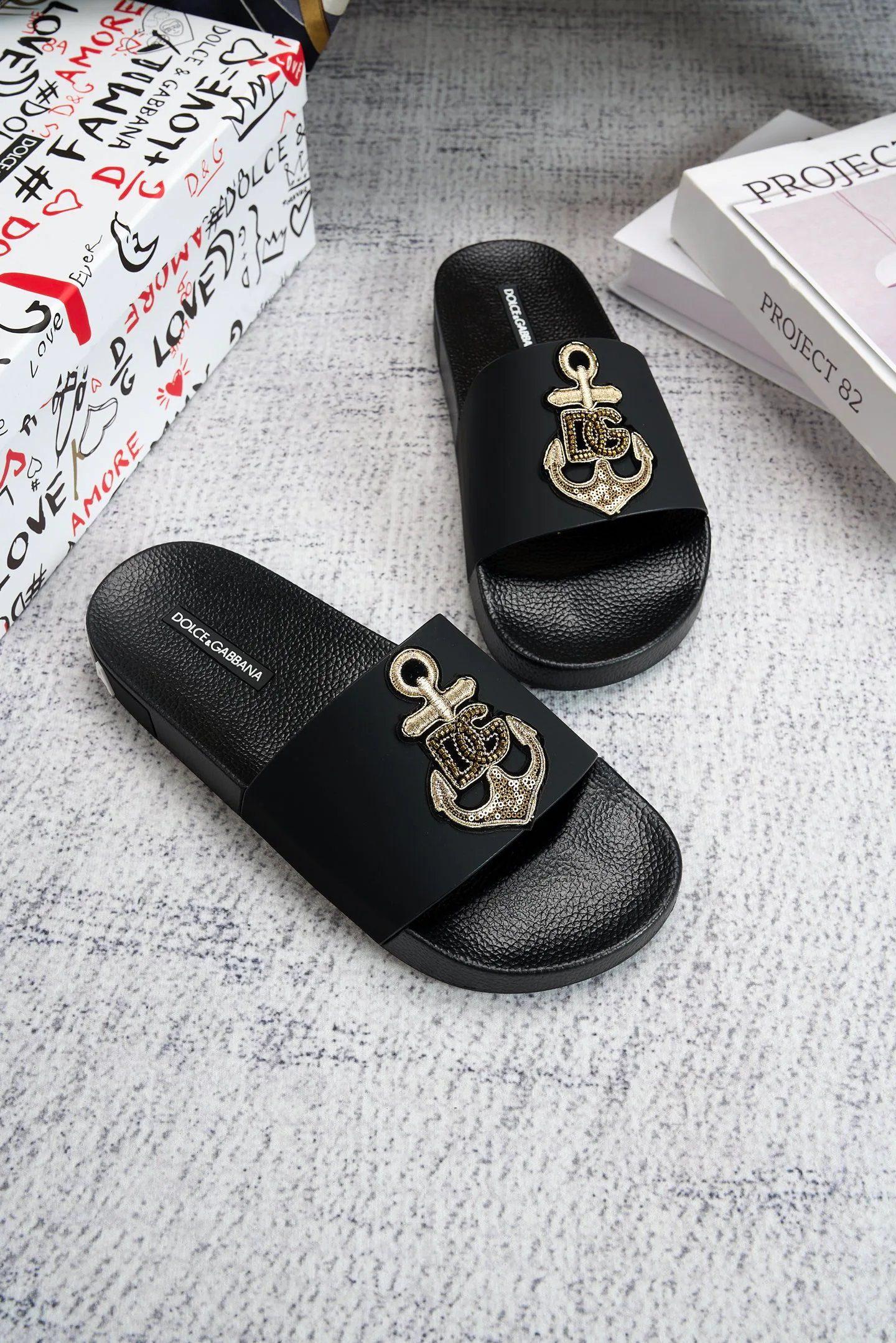 Шлепанцы Женские Dolce & Gabbana 283913