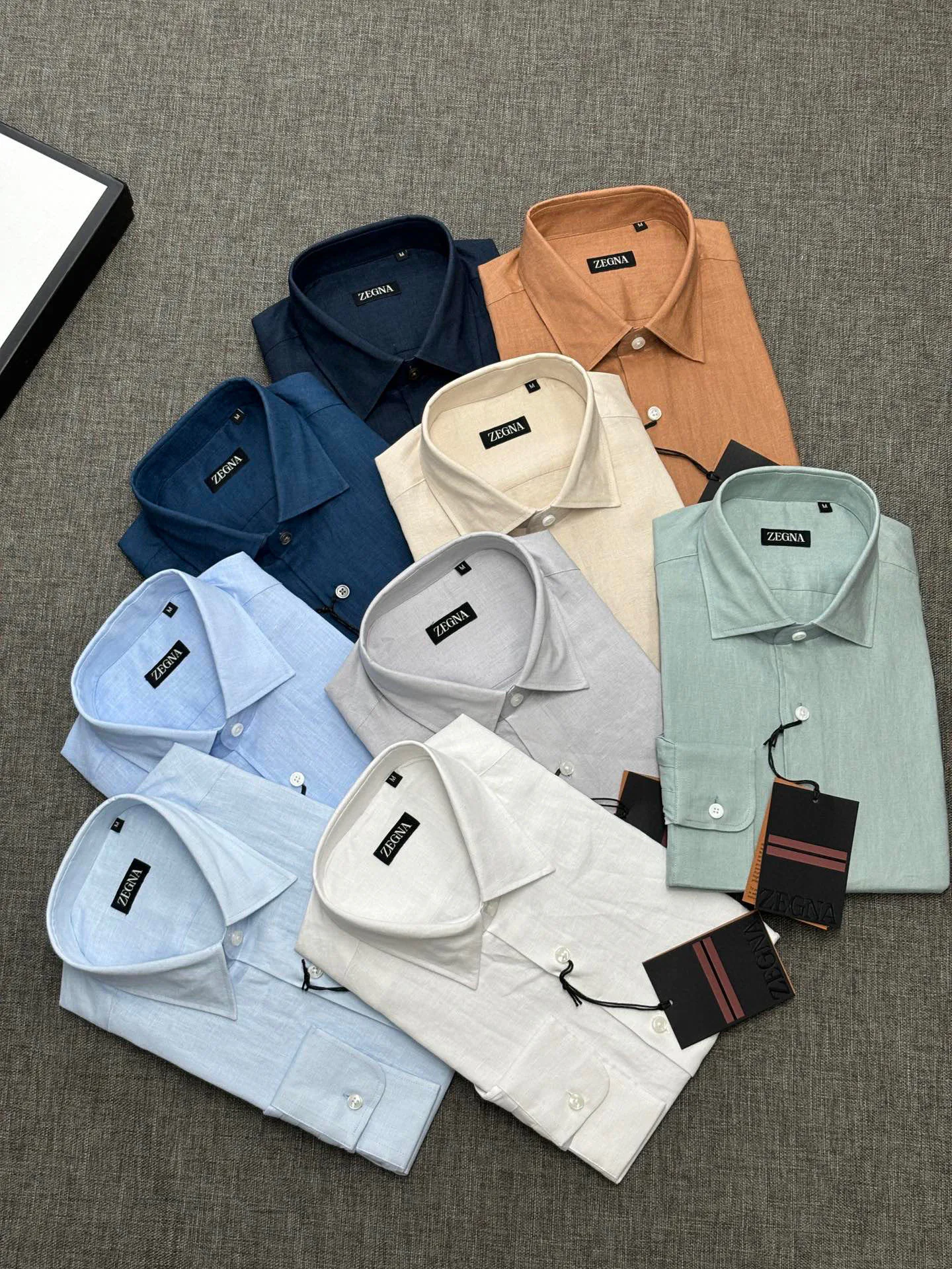 Рубашки Мужские Zegna 21970