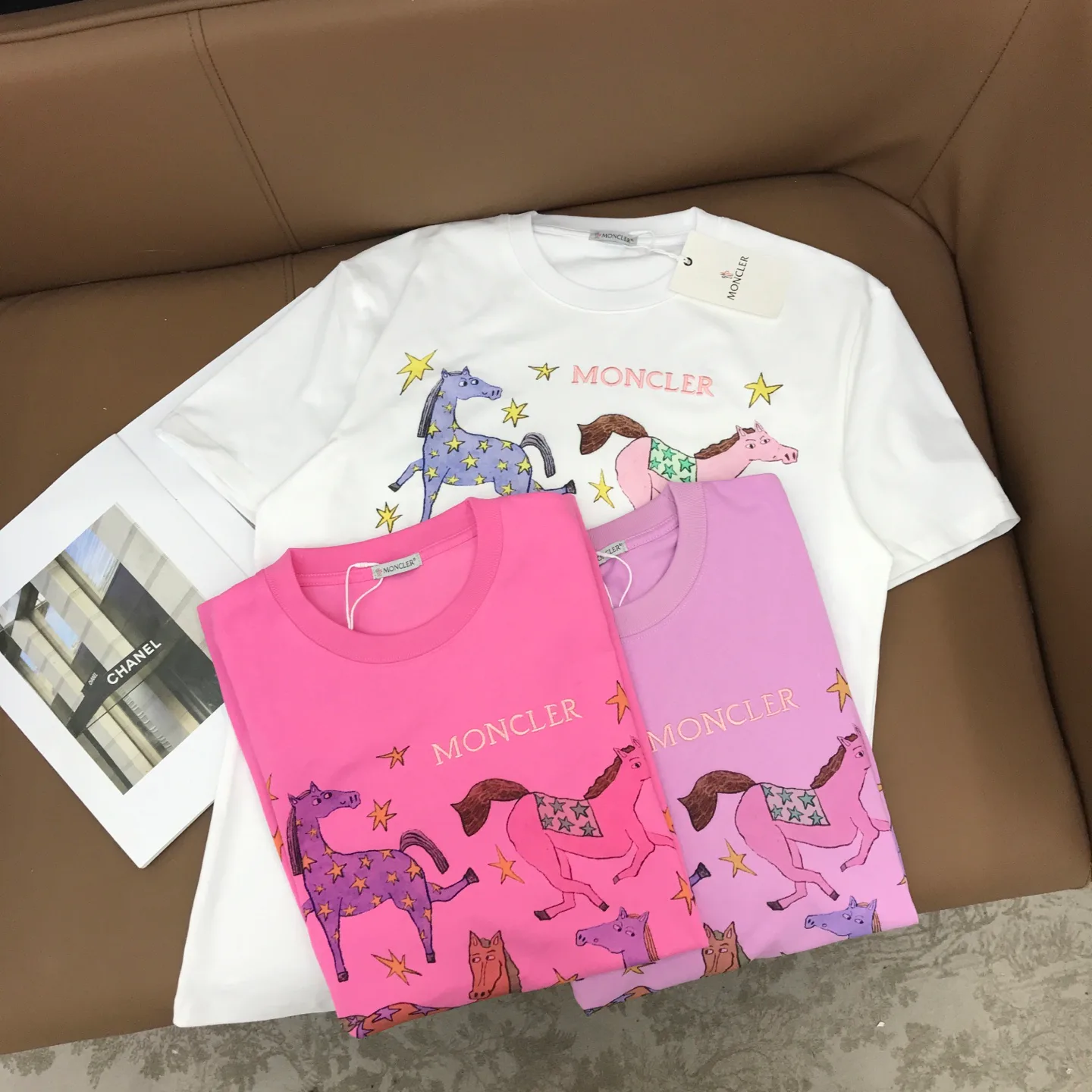 Футболки Женские Moncler 1860235