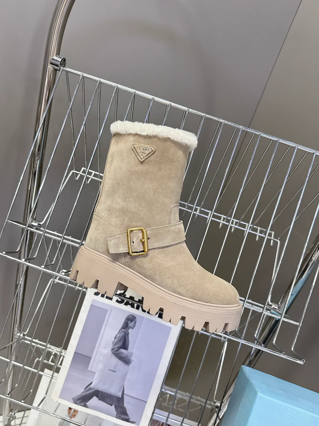 Ботинки Женские Prada 299887