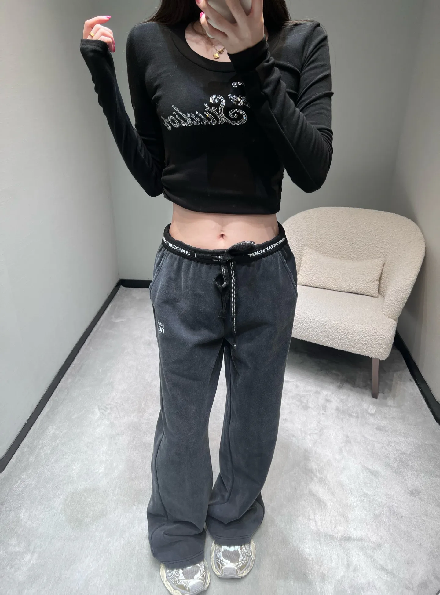 Брюки Женские Alexander Wang 856244