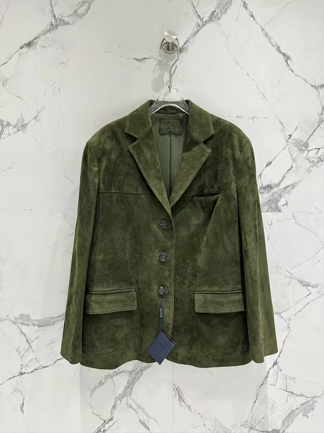 Кожаные Куртки И Дублёнки Женские Prada 13186437