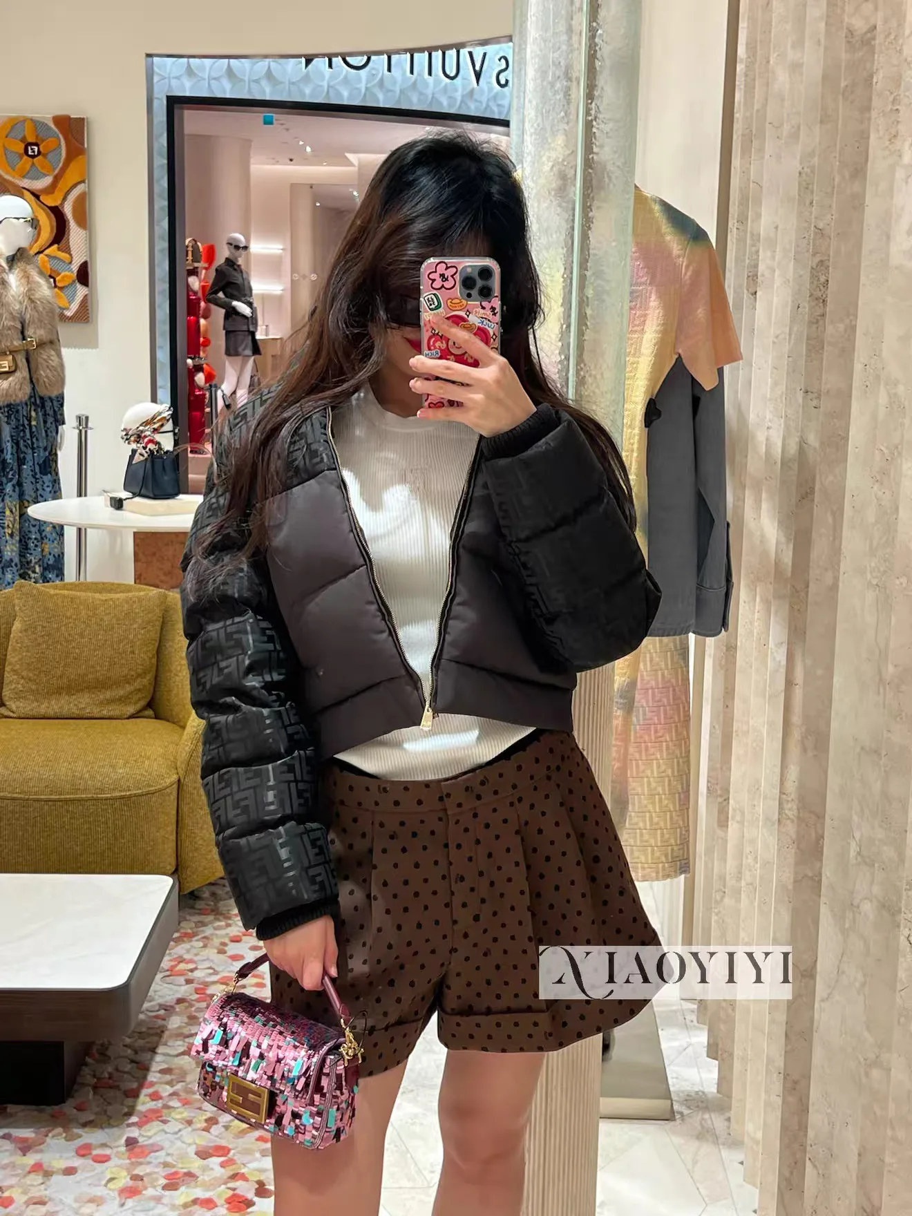 Куртки И Пуховики Женские Fendi 18298469