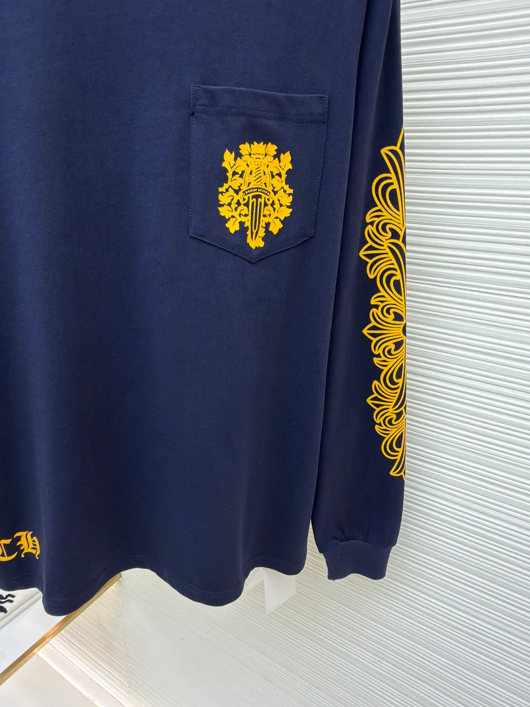 Лонгсливы Мужские Chrome Hearts 11399344