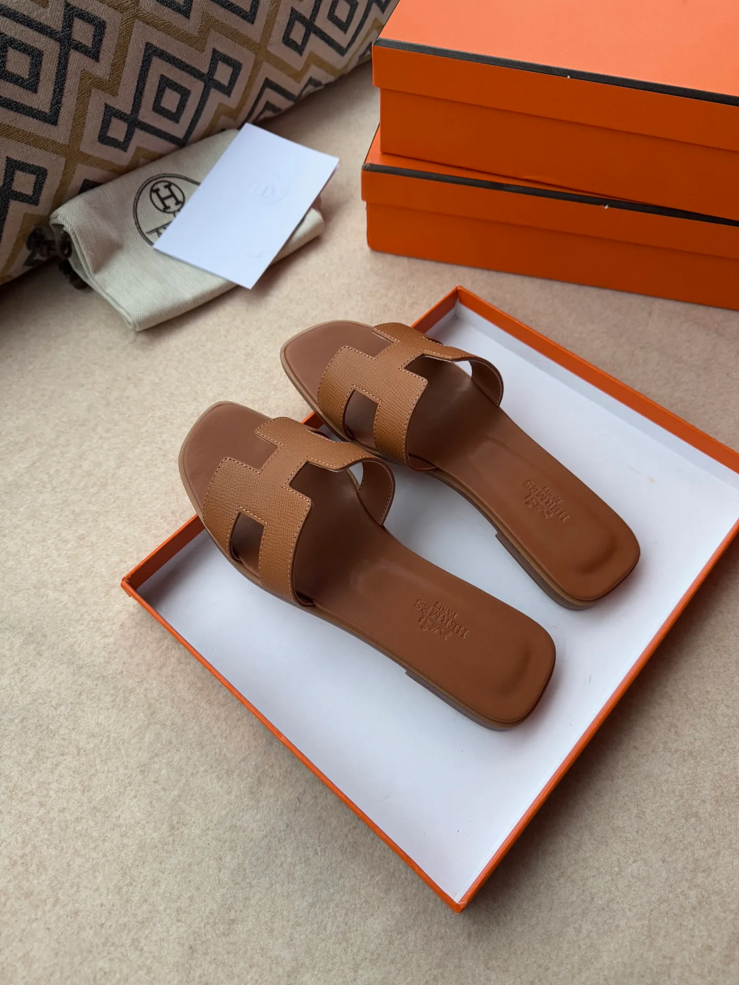 Шлепанцы Женские Hermes 18670