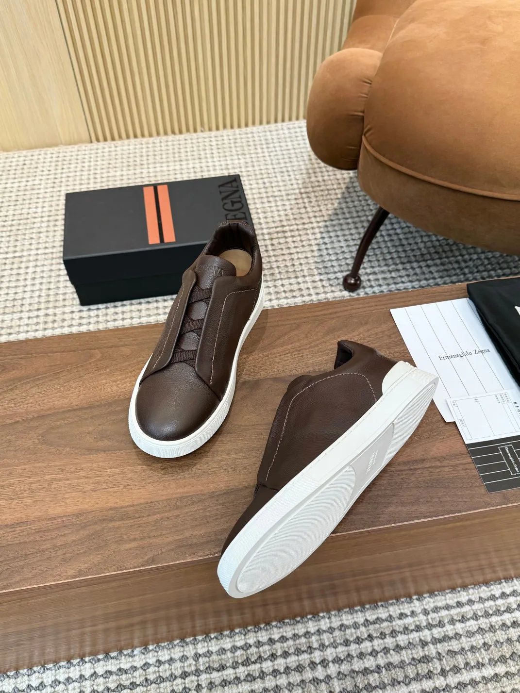 Кроссовки Мужские Zegna 18265351