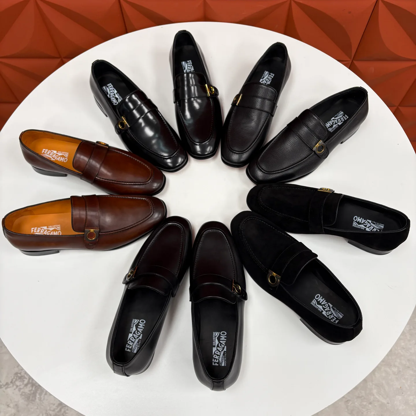 Лоферы И Туфли Мужские Salvatore Ferragamo 13140885