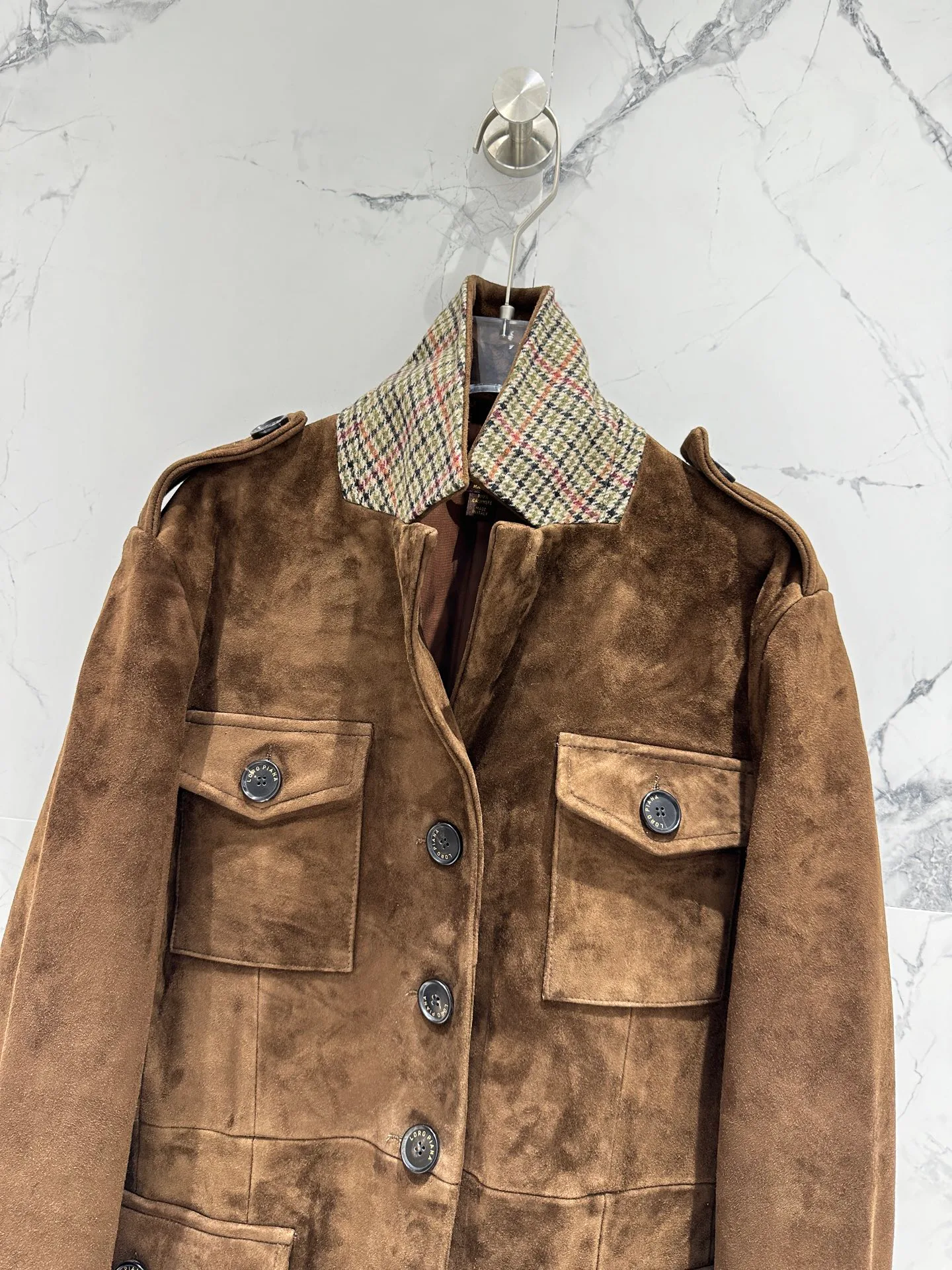 Кожаные Куртки И Дублёнки Женские Loro Piana 18593015
