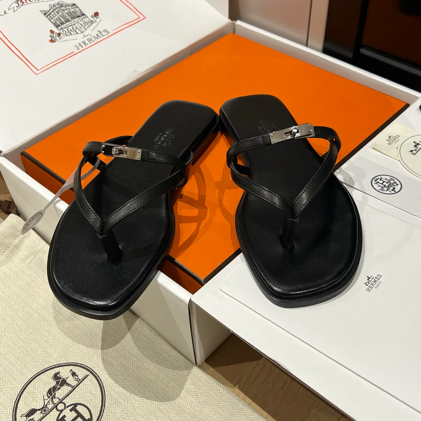 Шлепанцы Женские Hermes 14114803