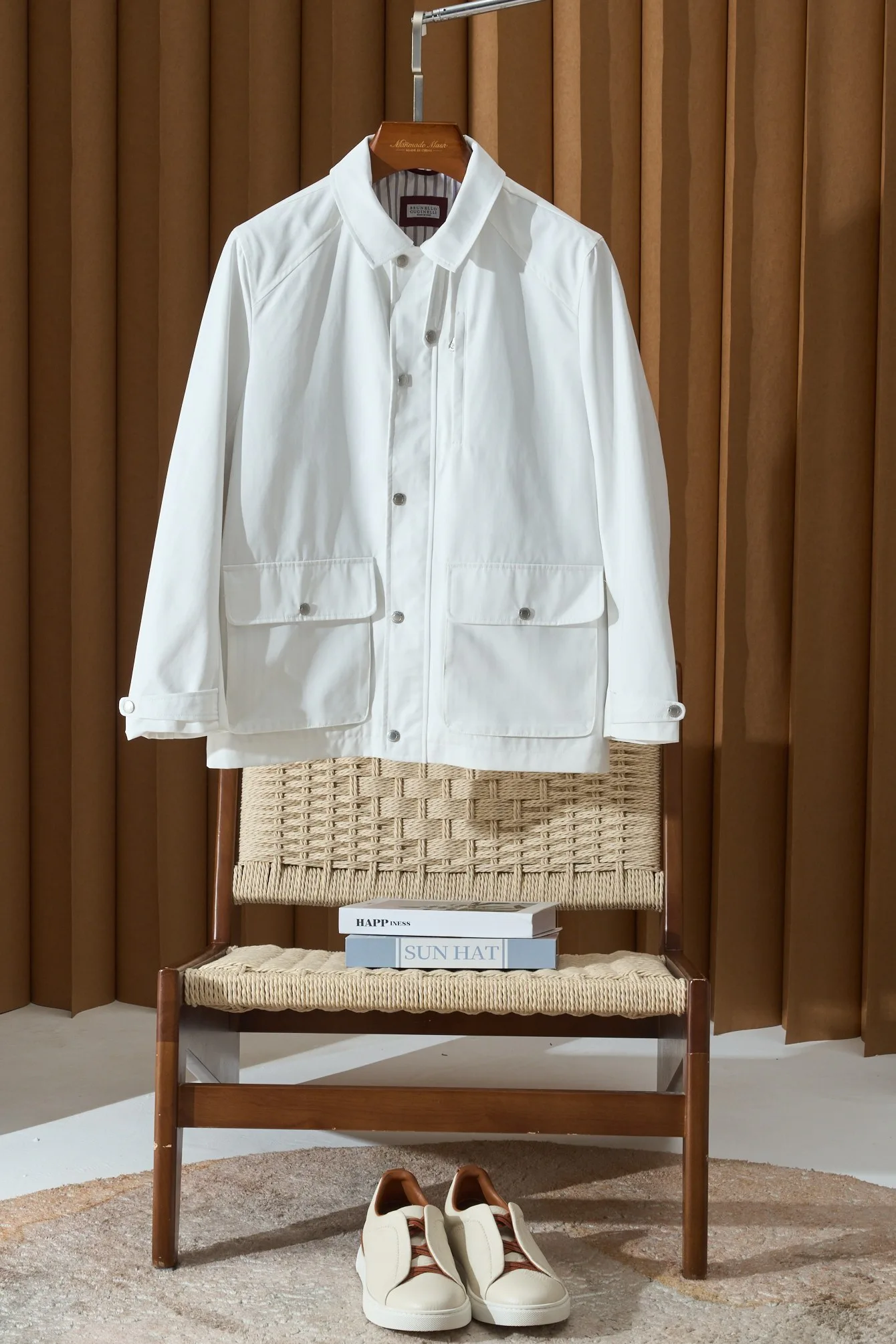 Куртки И Пуховики Мужские Brunello Cucinelli 73757