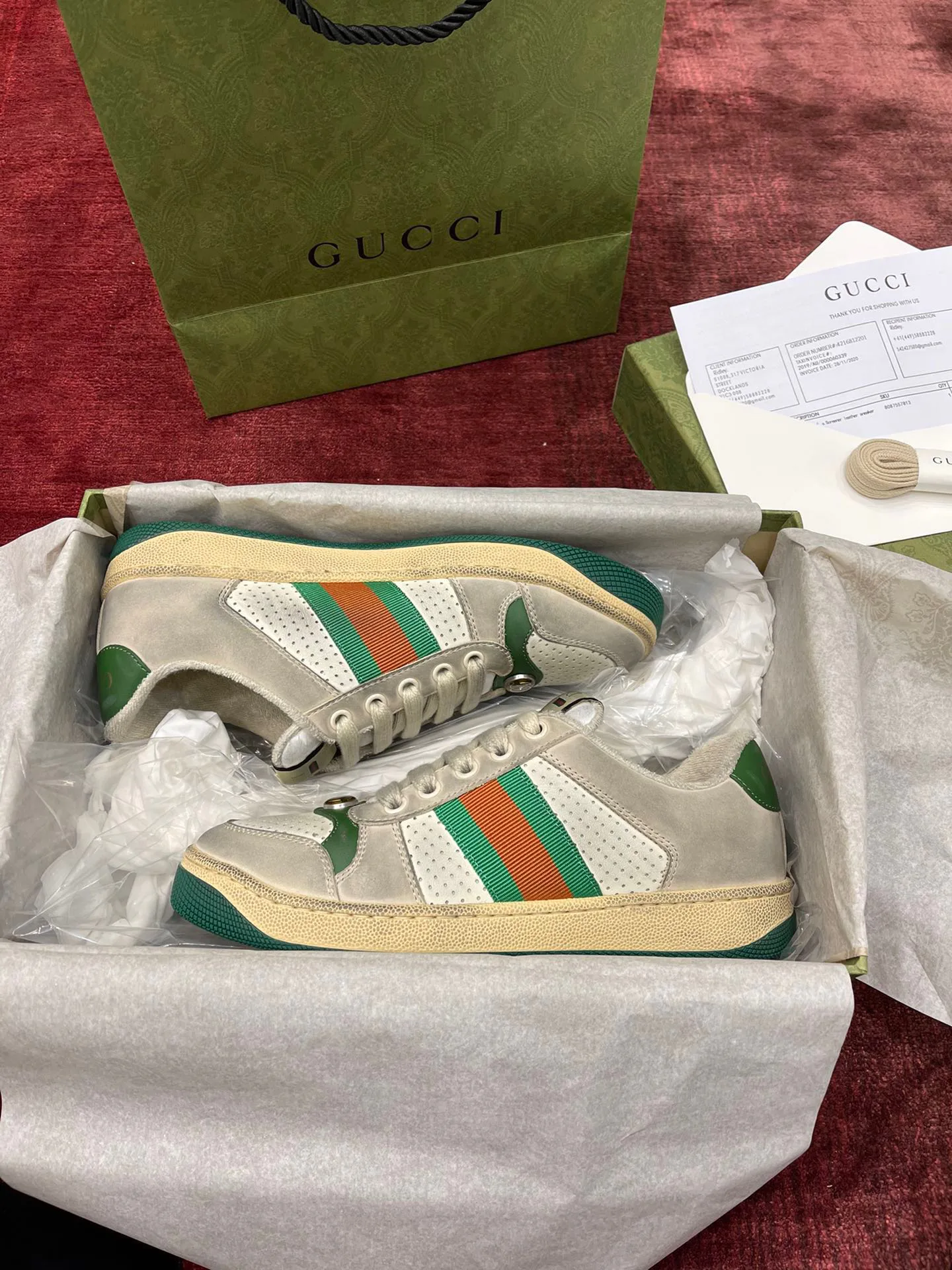 Кроссовки Женские Gucci 5426850
