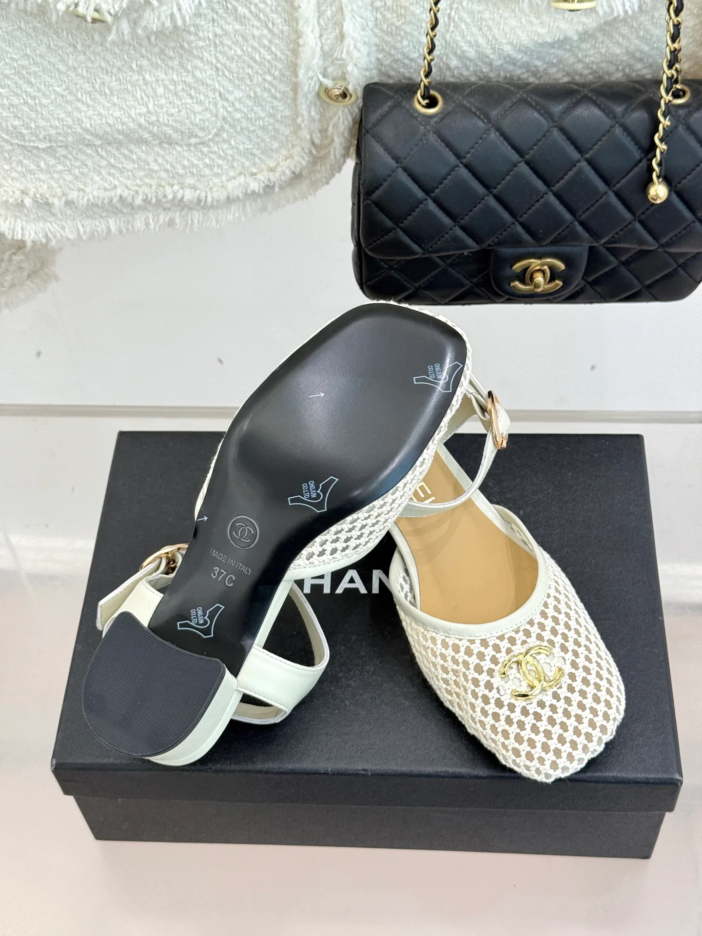 Босоножки Женские Chanel 1294167