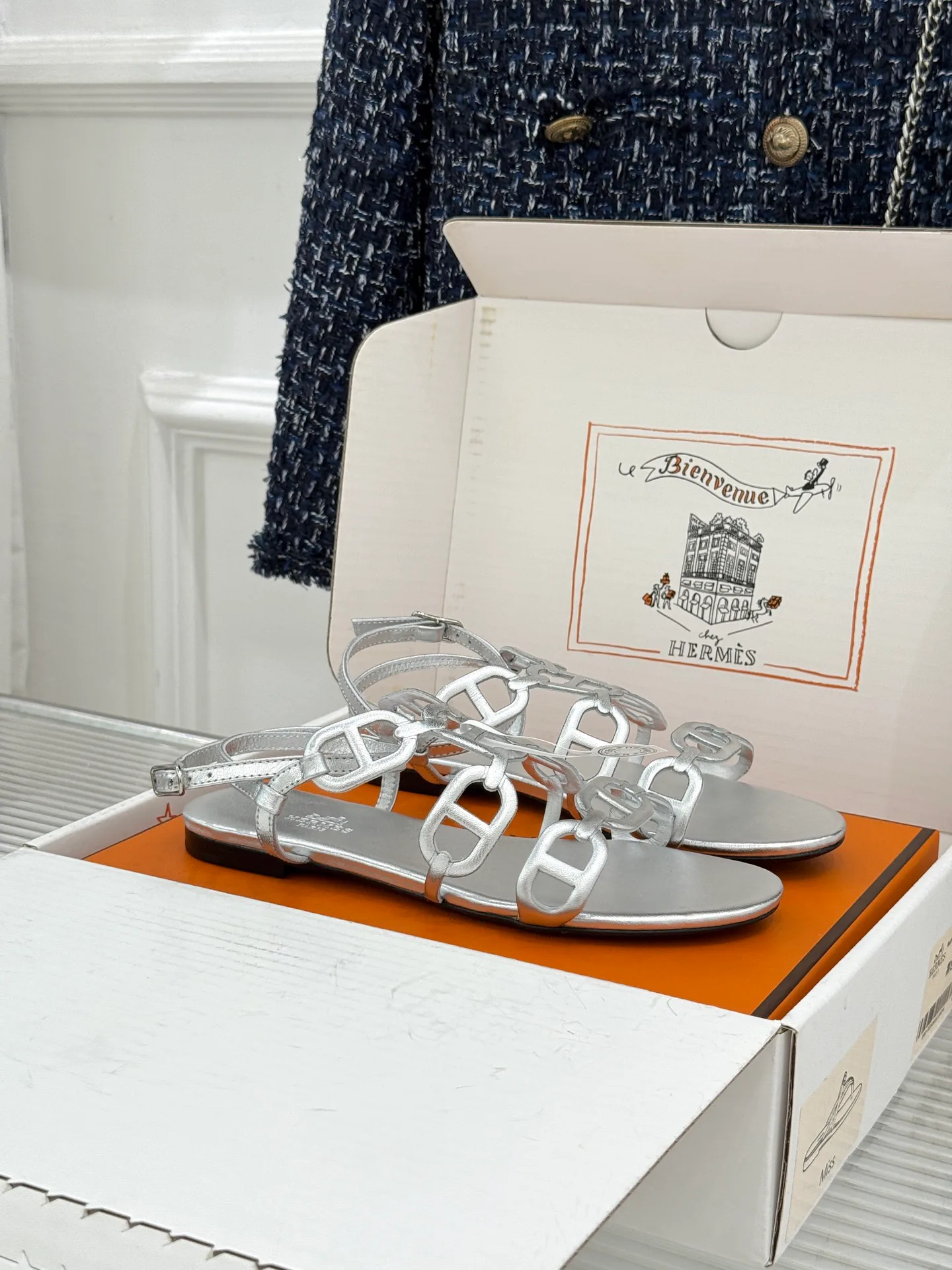 Босоножки Женские Hermes 19577270