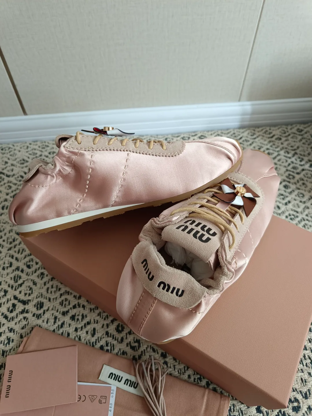 Кроссовки Женские Miu Miu 5075608