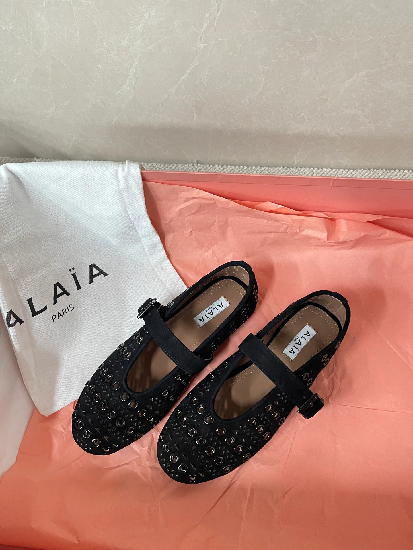 Балетки Женские Alaia 500758