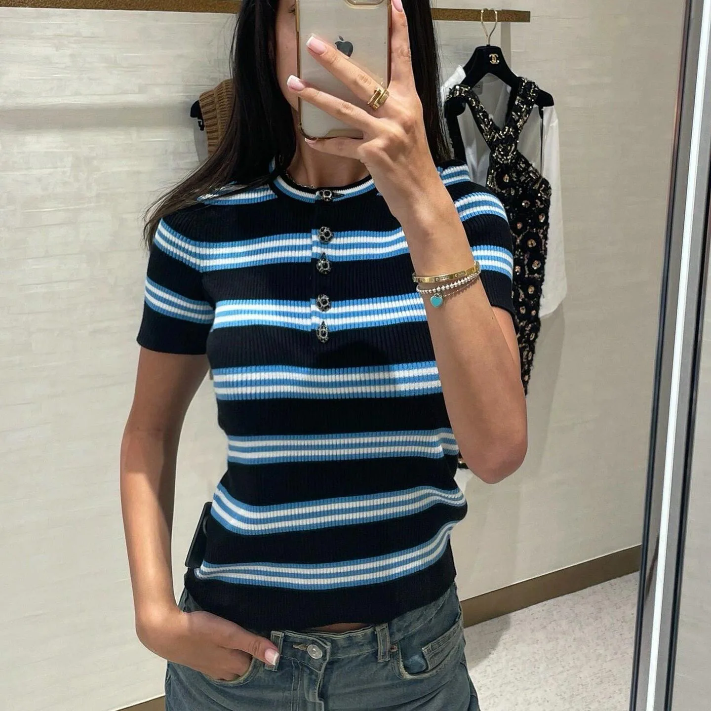 Футболки Женские Chanel 30033