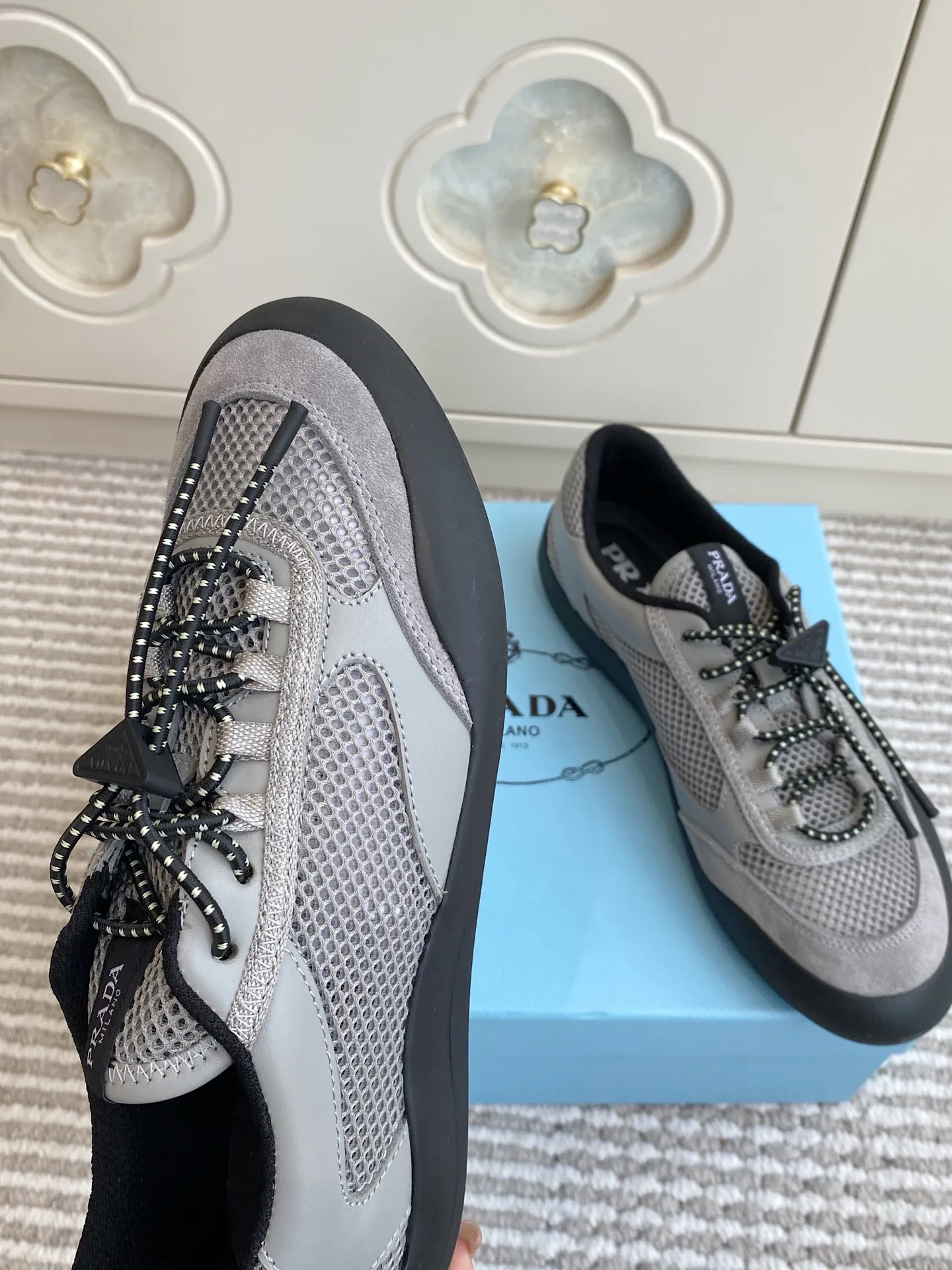 Кроссовки Женские Prada 13239497