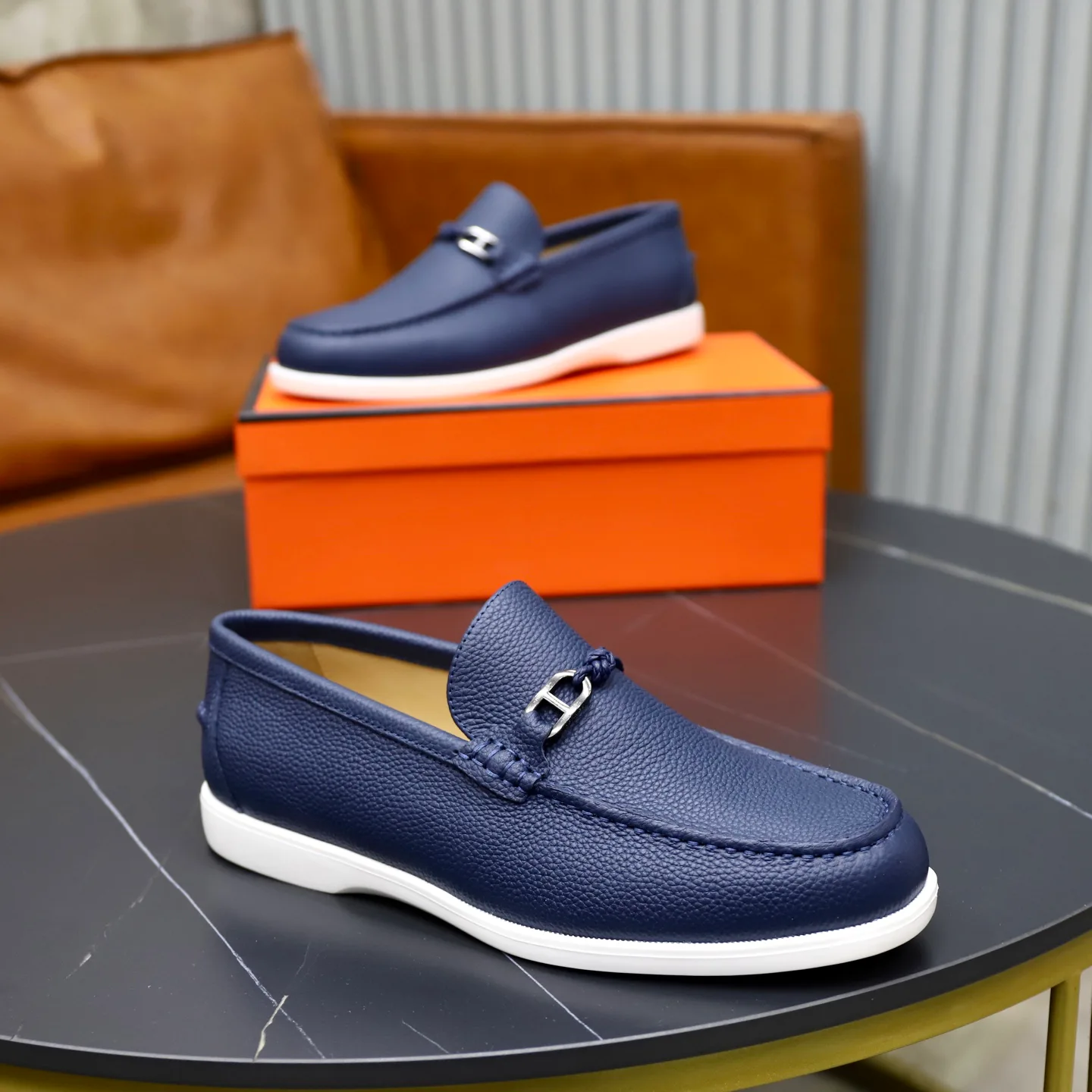 Лоферы И Туфли Мужские Hermes 18103099