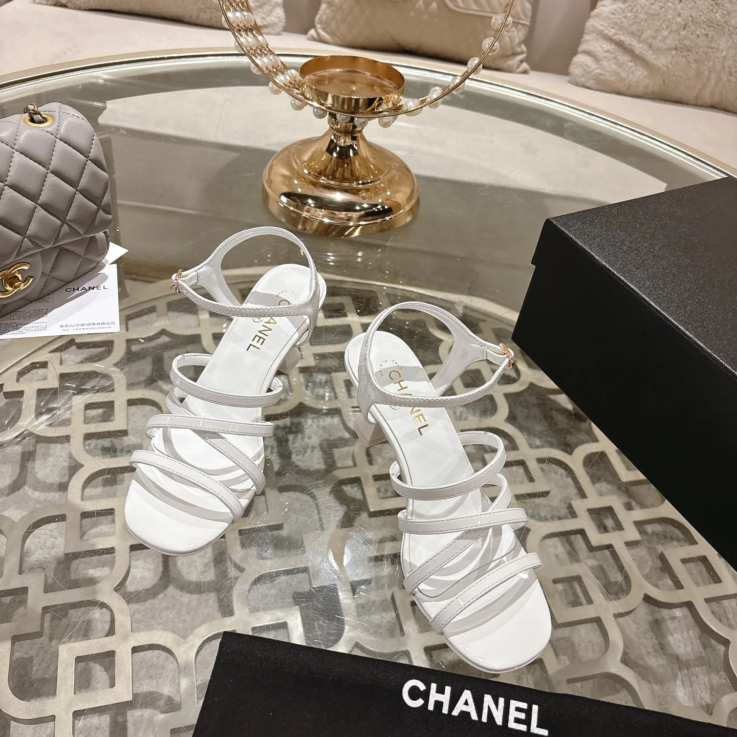 Босоножки Женские Chanel 384921