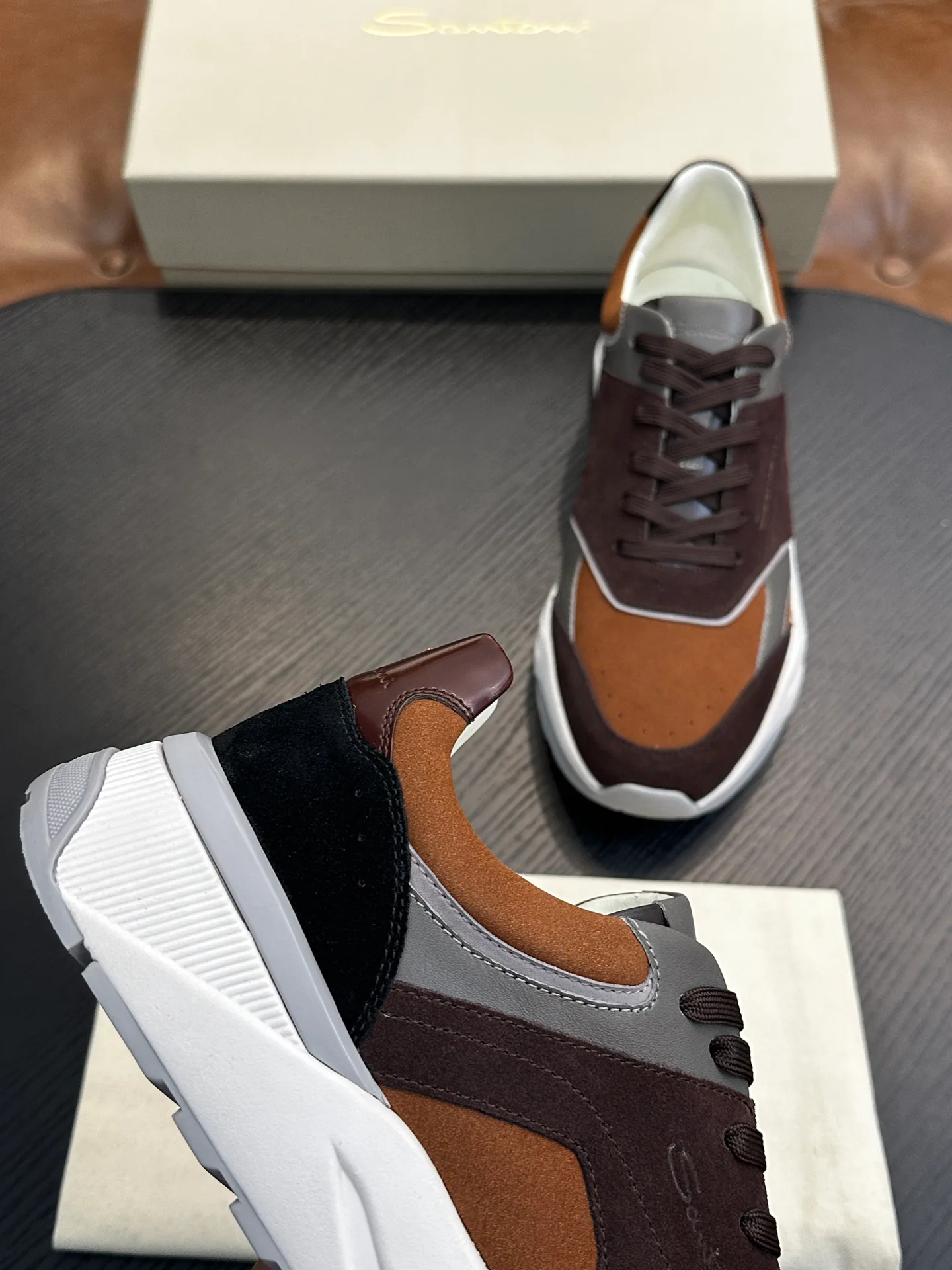 Лоферы И Туфли Мужские Santoni 11533516