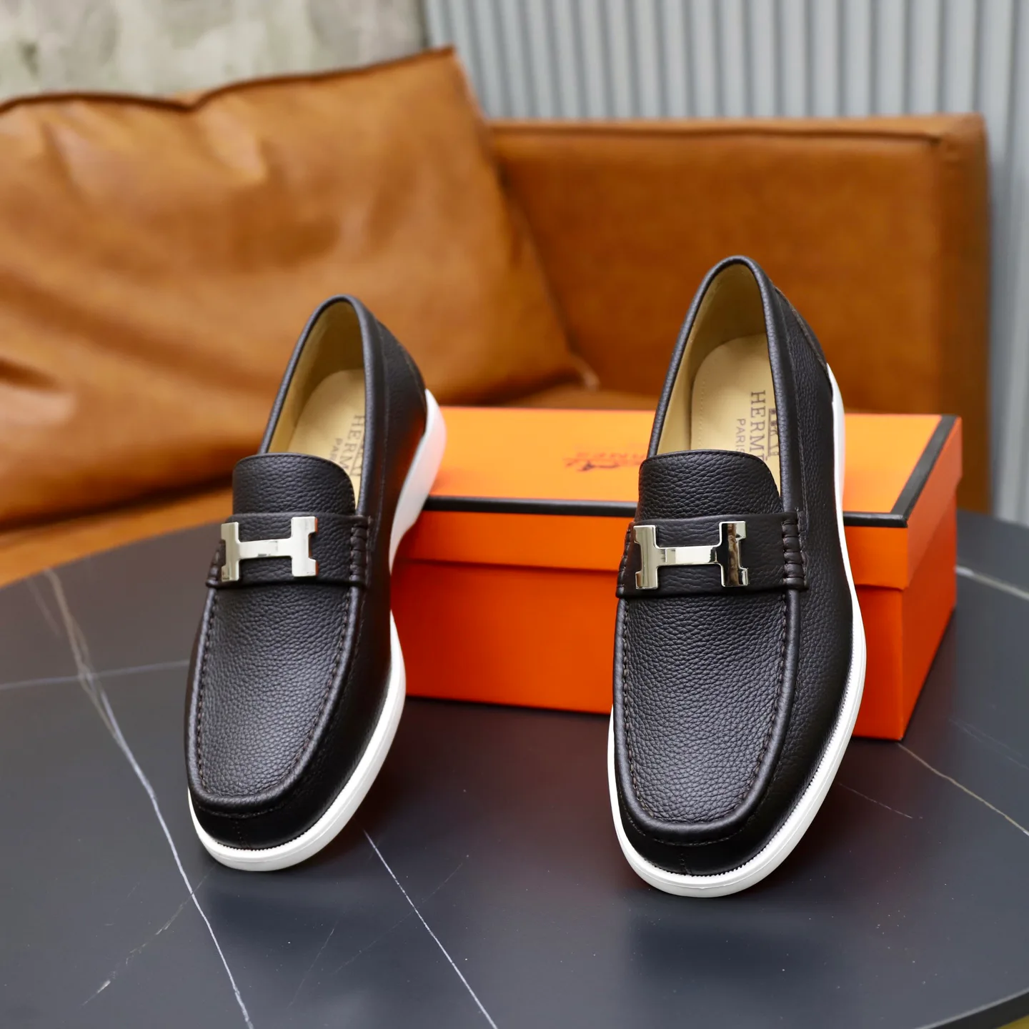 Лоферы И Туфли Мужские Hermes 18103077