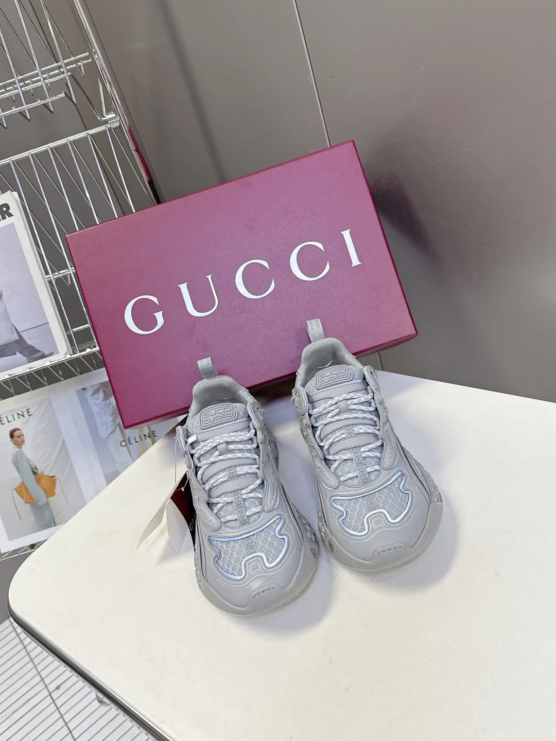 Кроссовки Женские Gucci 10053287