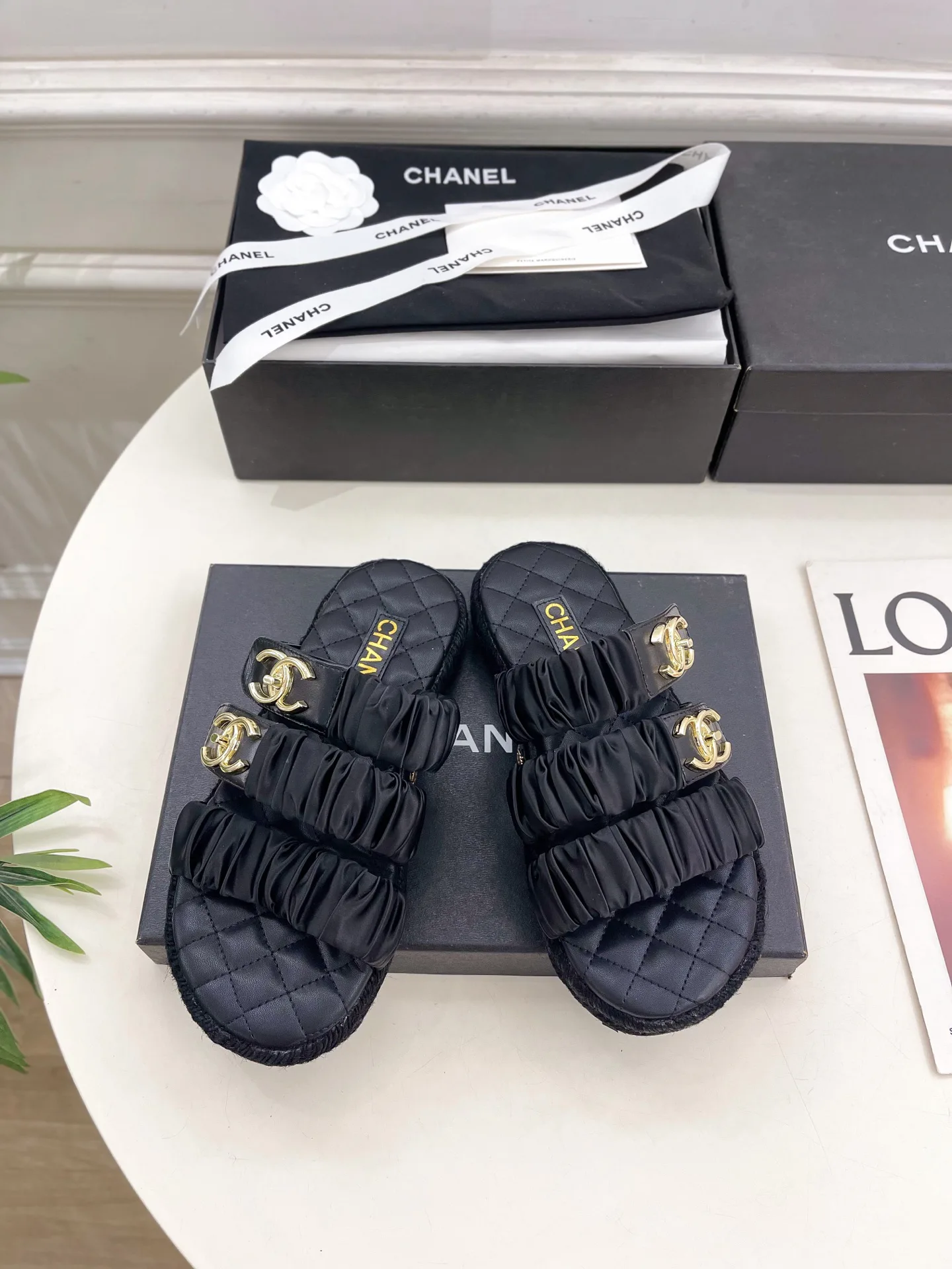 Шлепанцы Женские Chanel 12827