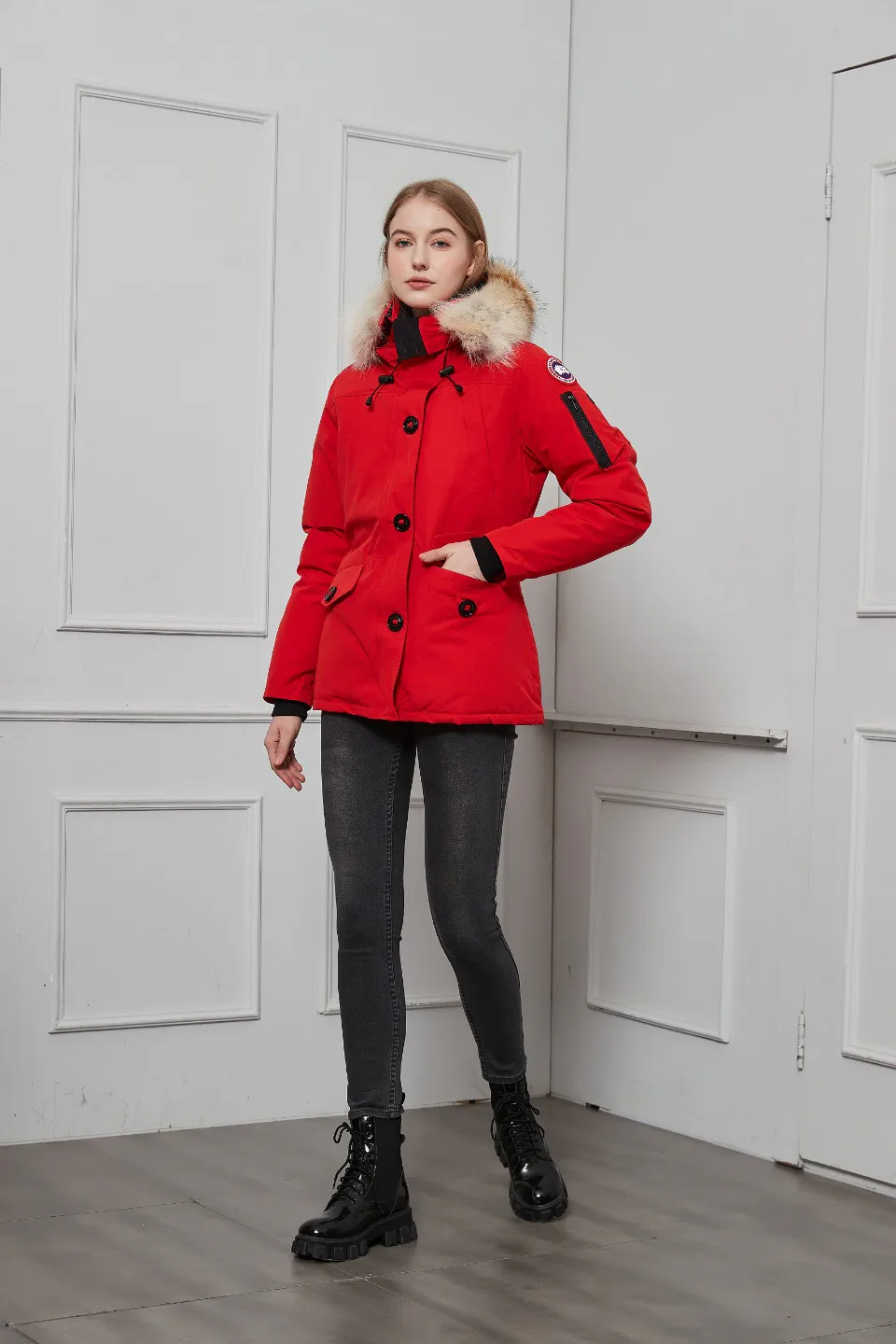 Куртки И Пуховики Женские Canada Goose 1773226
