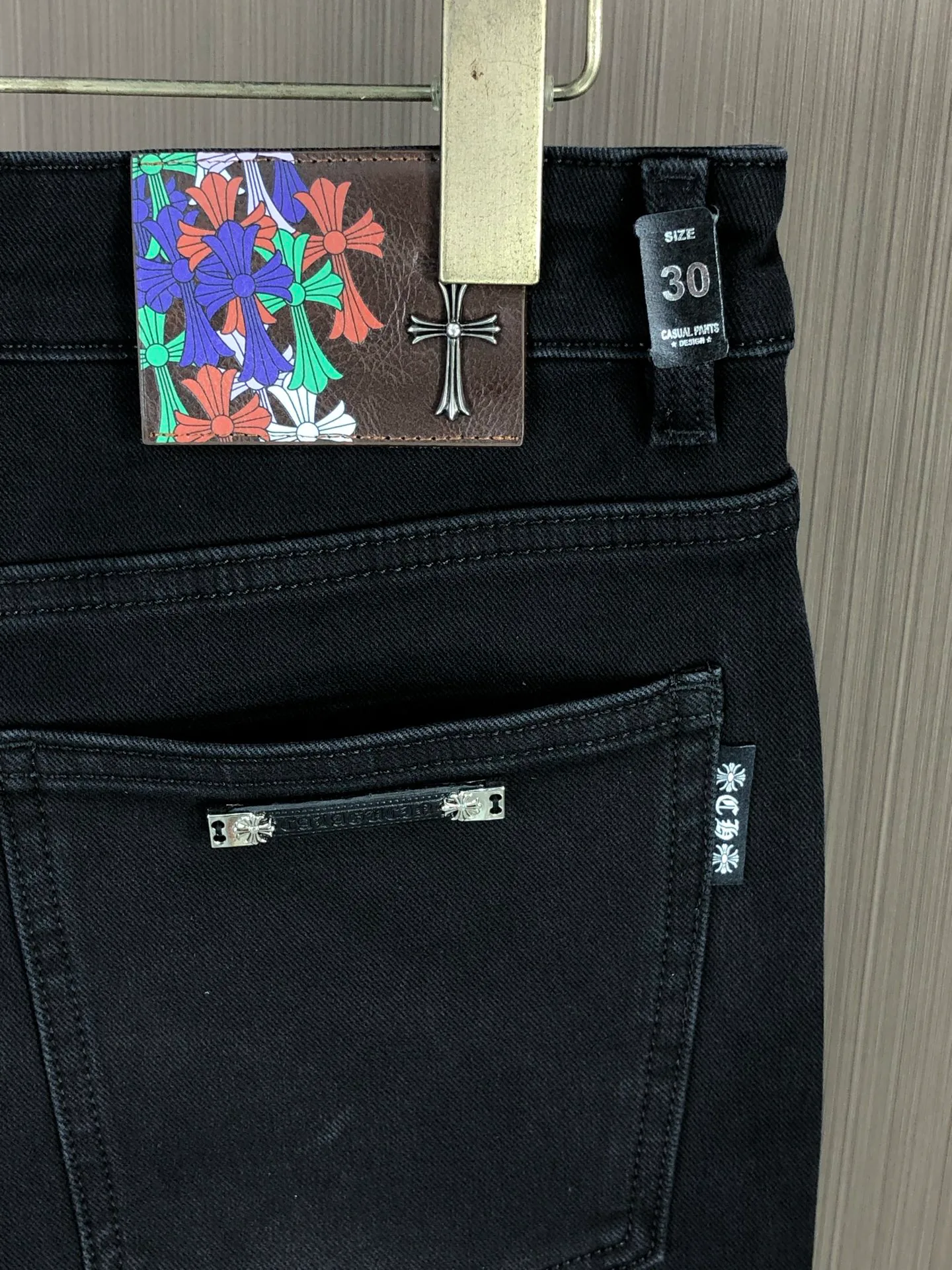 Джинсы Мужские Chrome Hearts 1283774