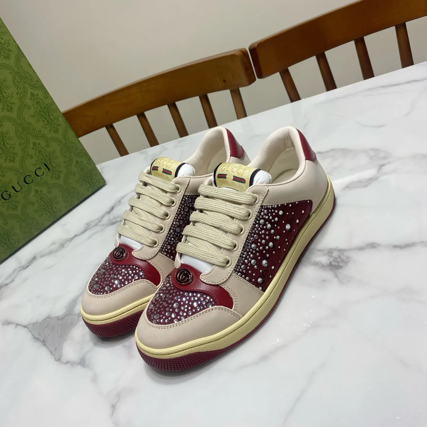 Кеды Женские Gucci 1458202