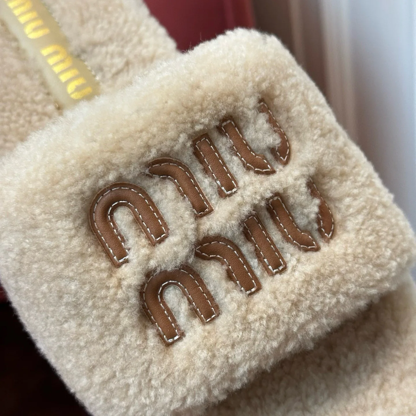 Тапочки Женские Miu Miu 698137