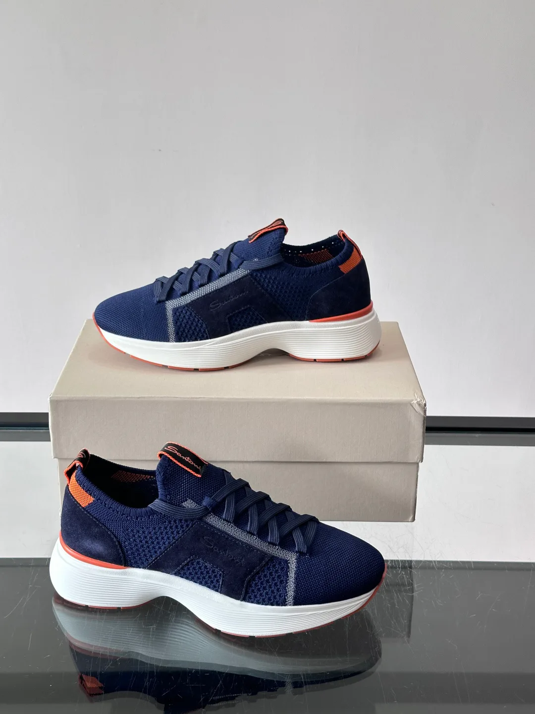 Кроссовки Мужские Santoni 12733643