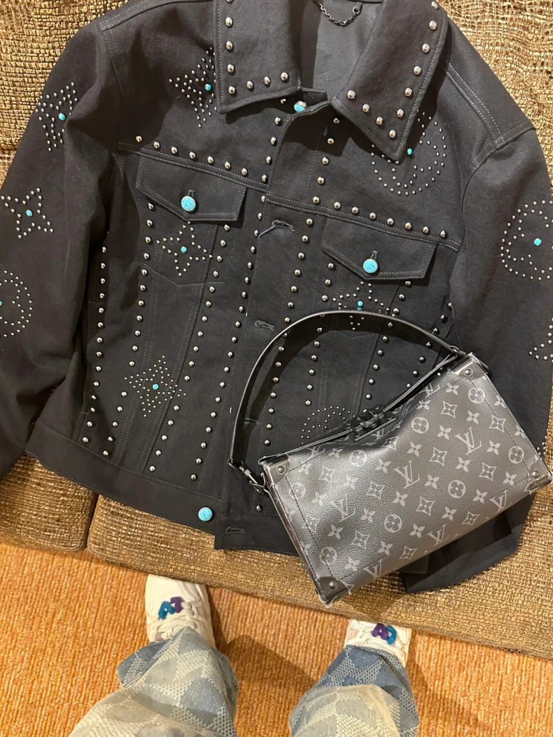 Куртки И Пуховики Мужские Louis Vuitton 9033827