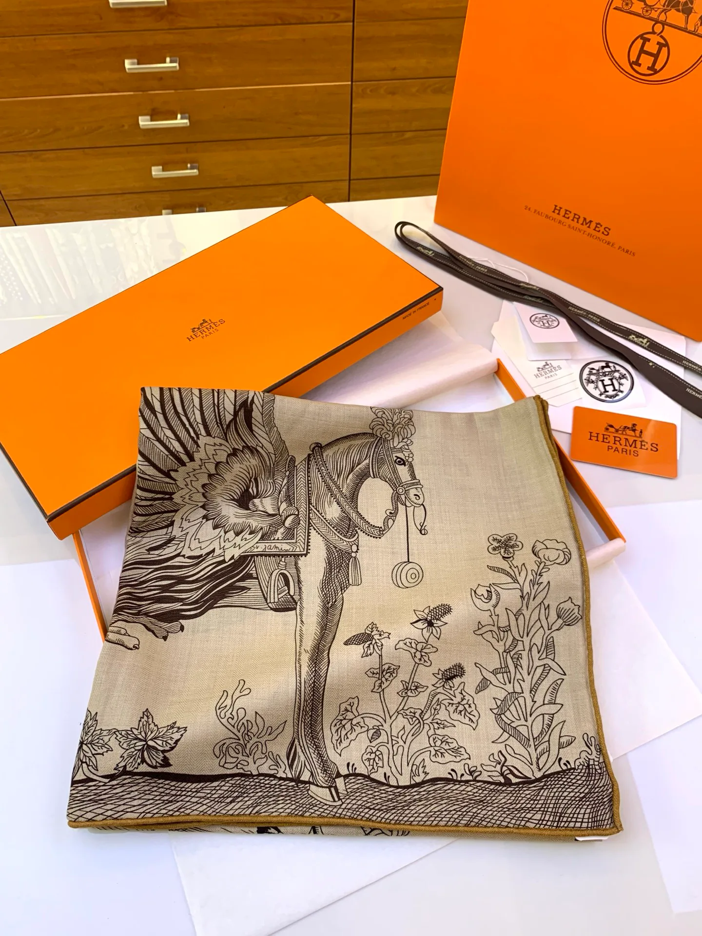 Шарфы Hermes 17712853