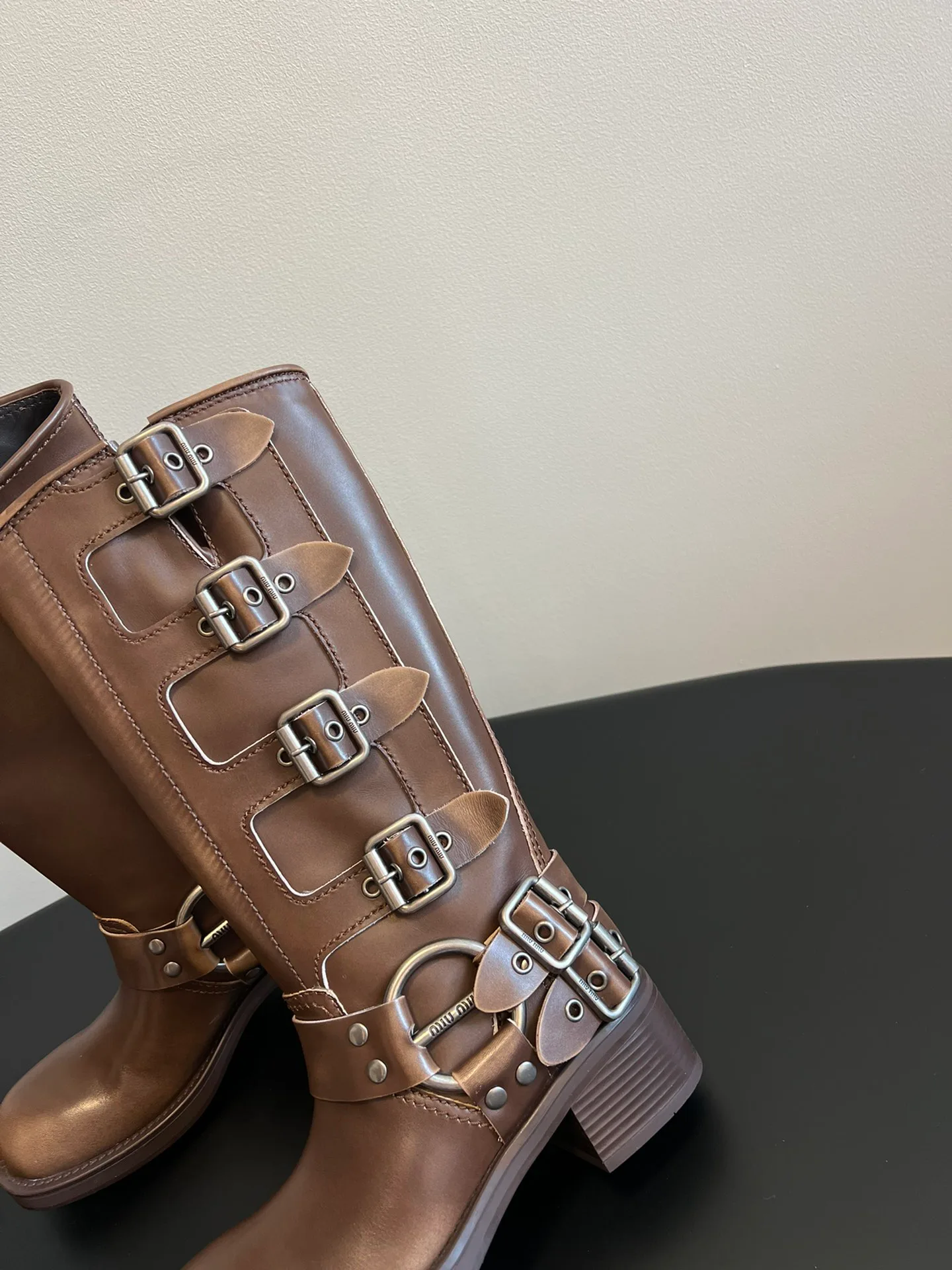 Сапоги Женские Miu Miu 18137421