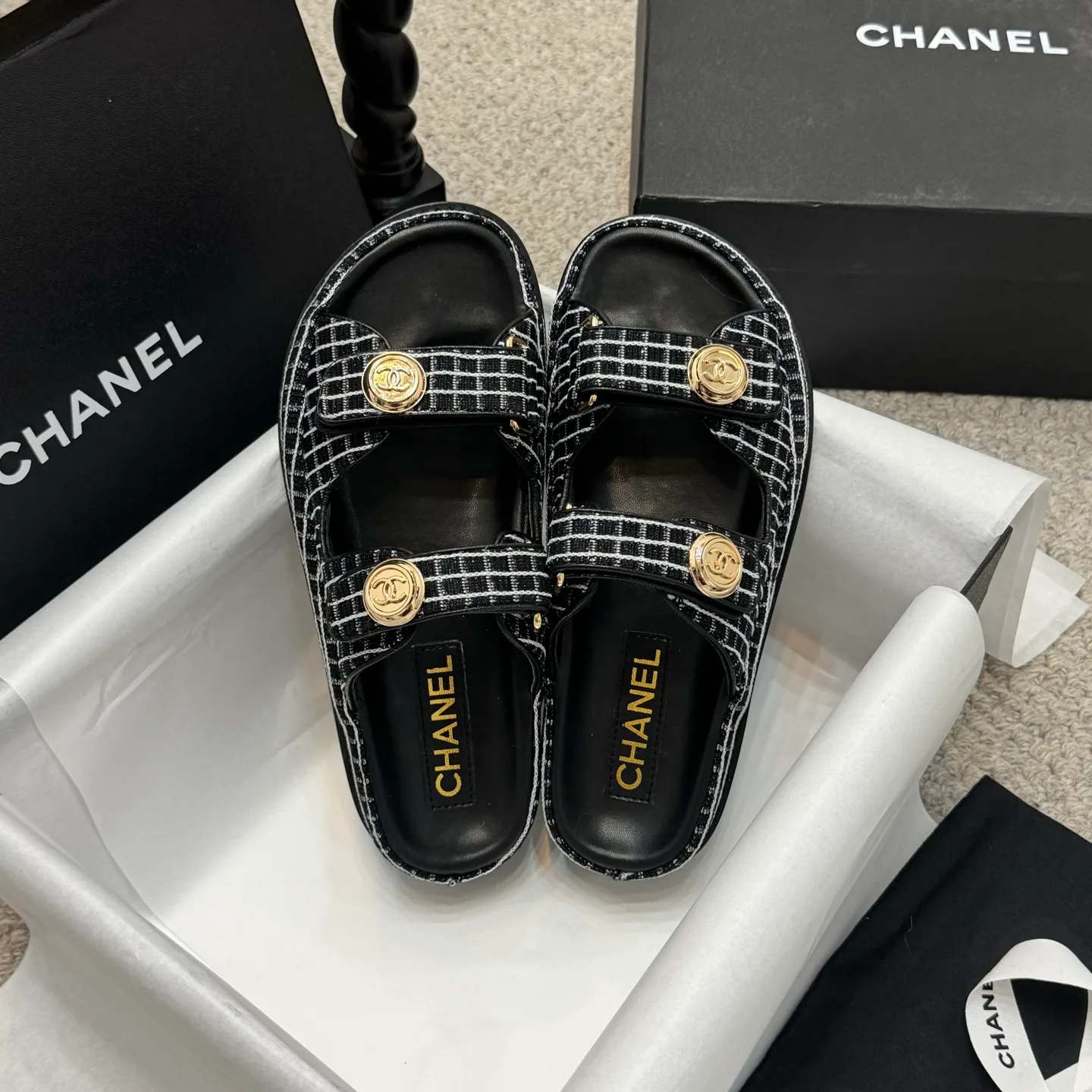 Шлепанцы Женские Chanel 29041