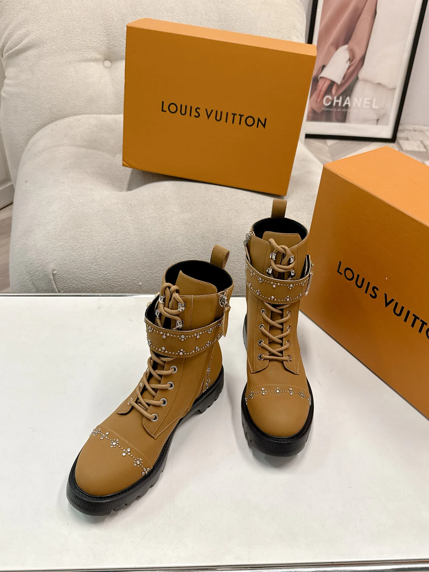 Ботинки Женские Louis Vuitton 5188119