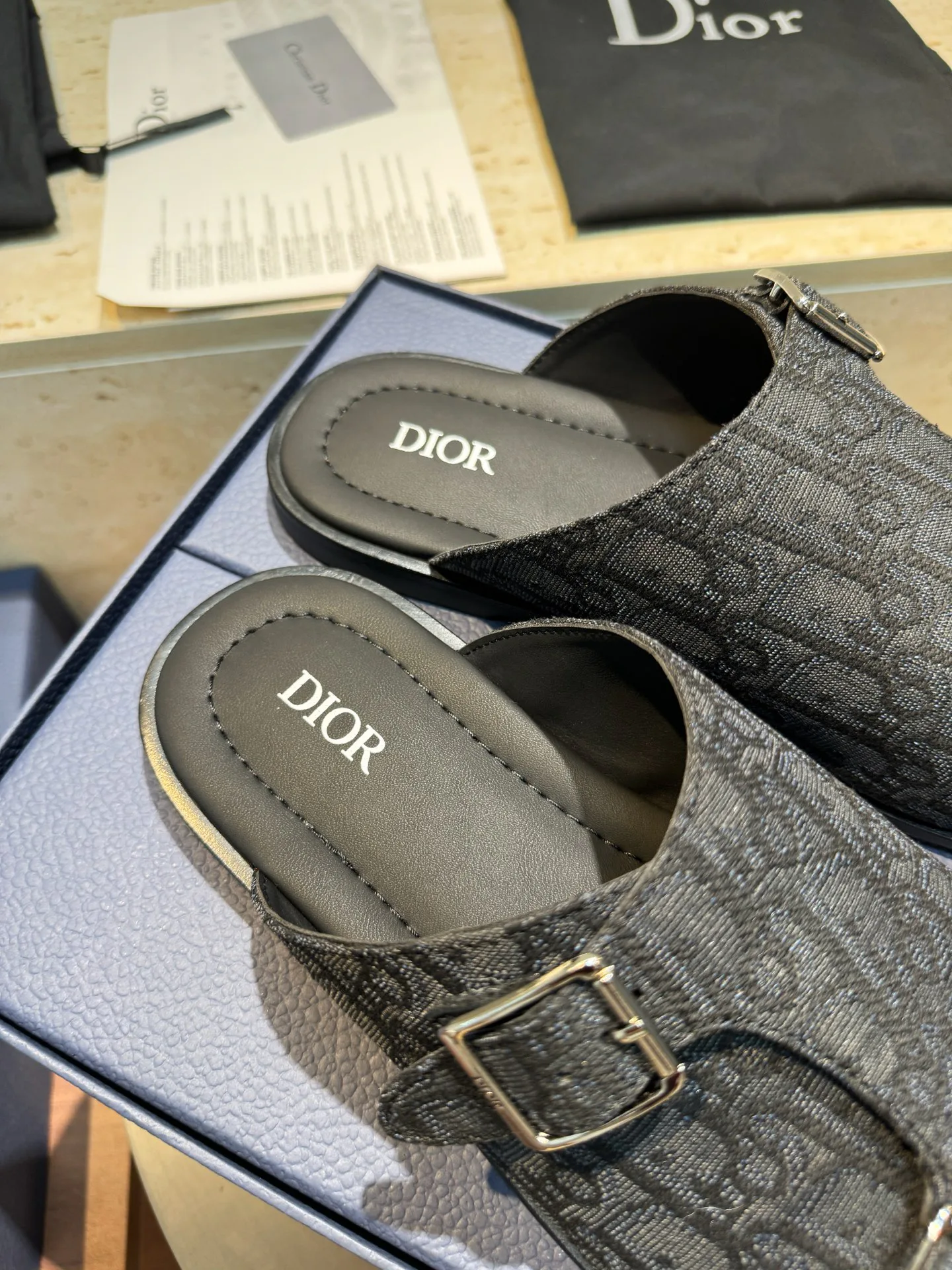 Шлепанцы Мужские Christian Dior 72104