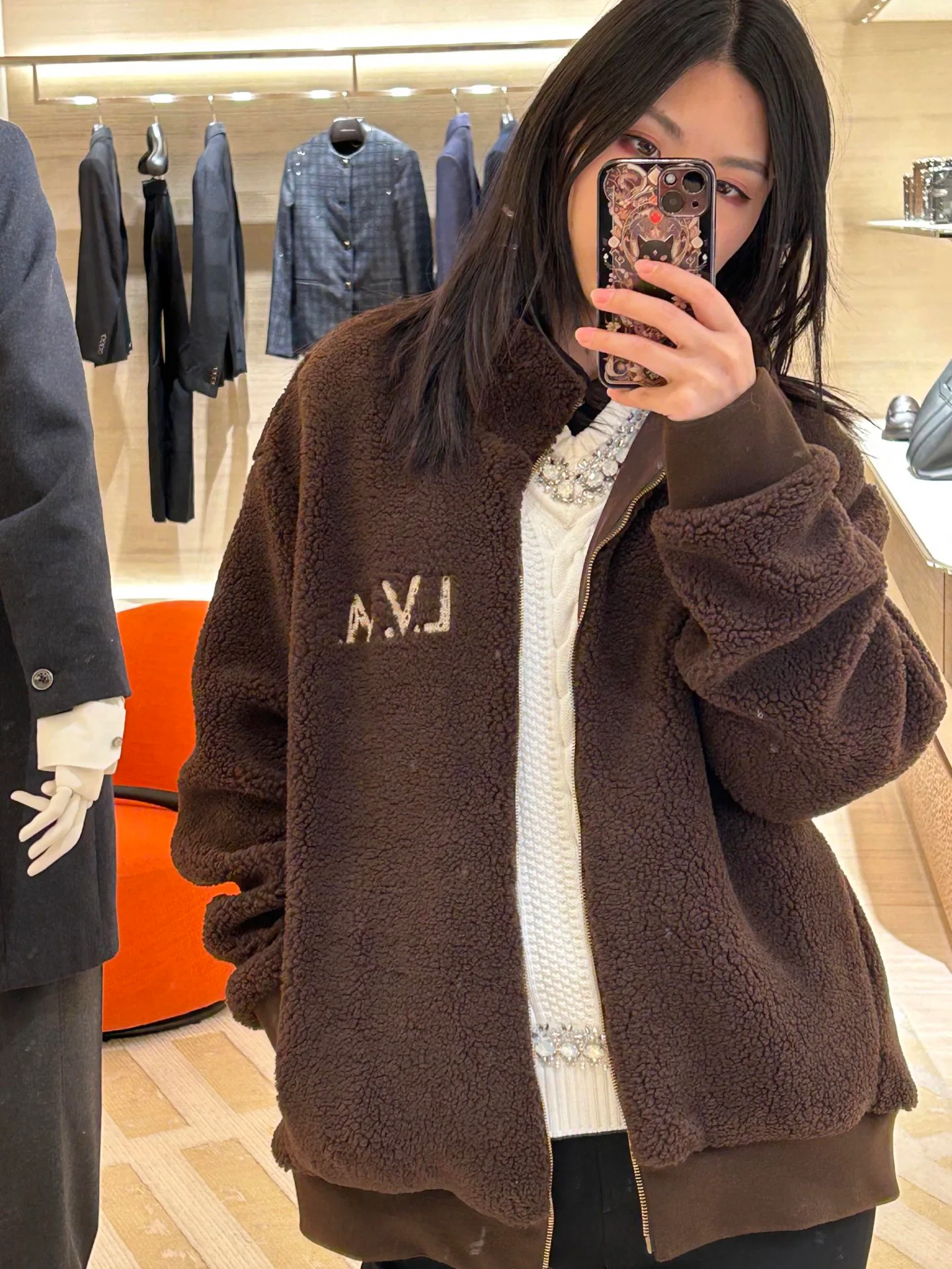 Куртки И Пуховики Женские Louis Vuitton 1512560