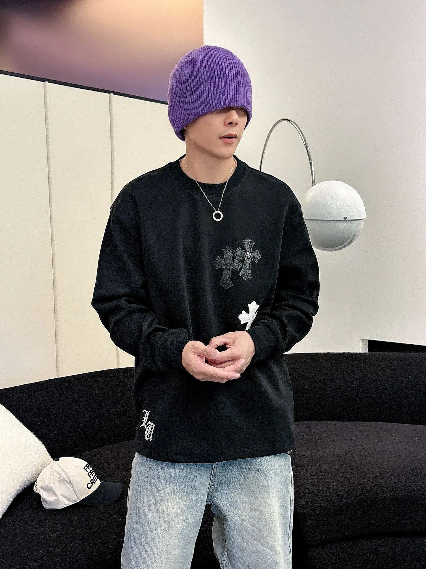 Свитшоты И Худи Мужские Chrome Hearts 787687